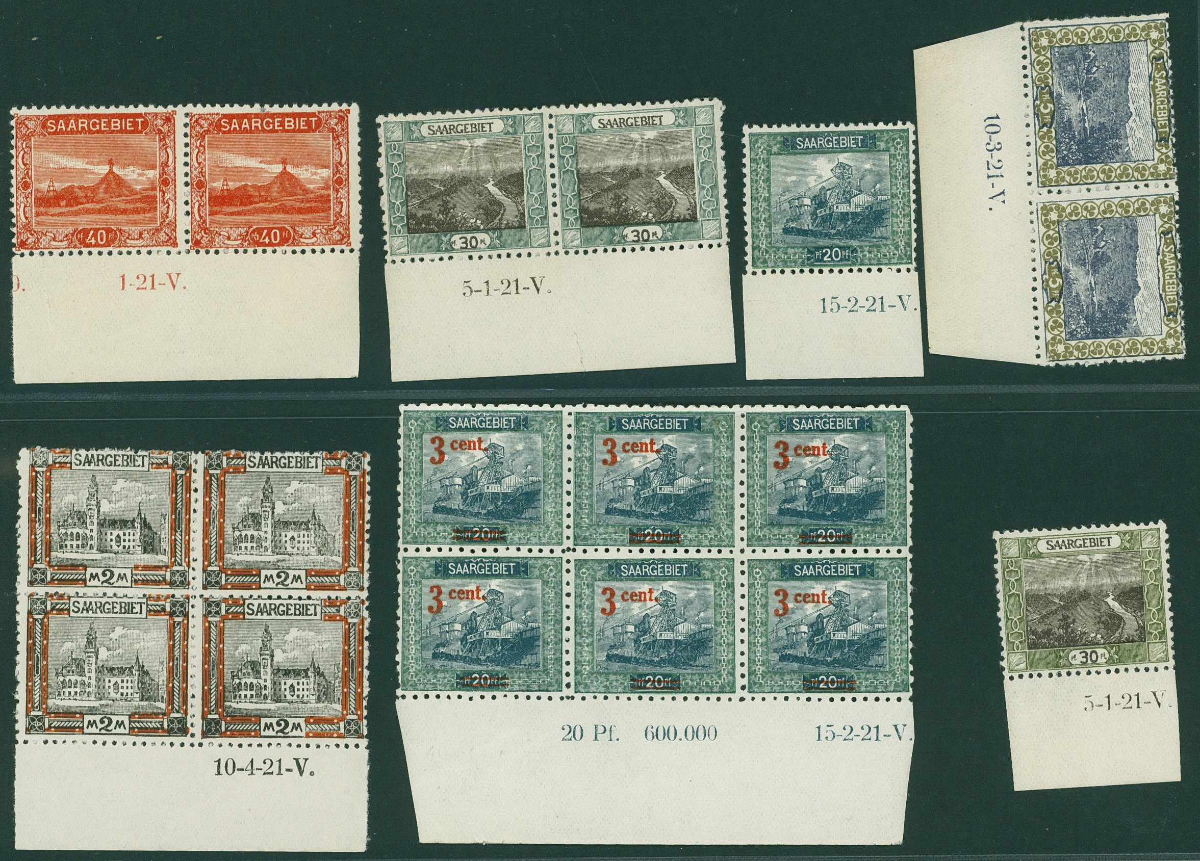 Lot 907 - saar - Hettinger Auktion Auktion 54 Lot 907 - saar - Hettinger Auktion Auktion 54