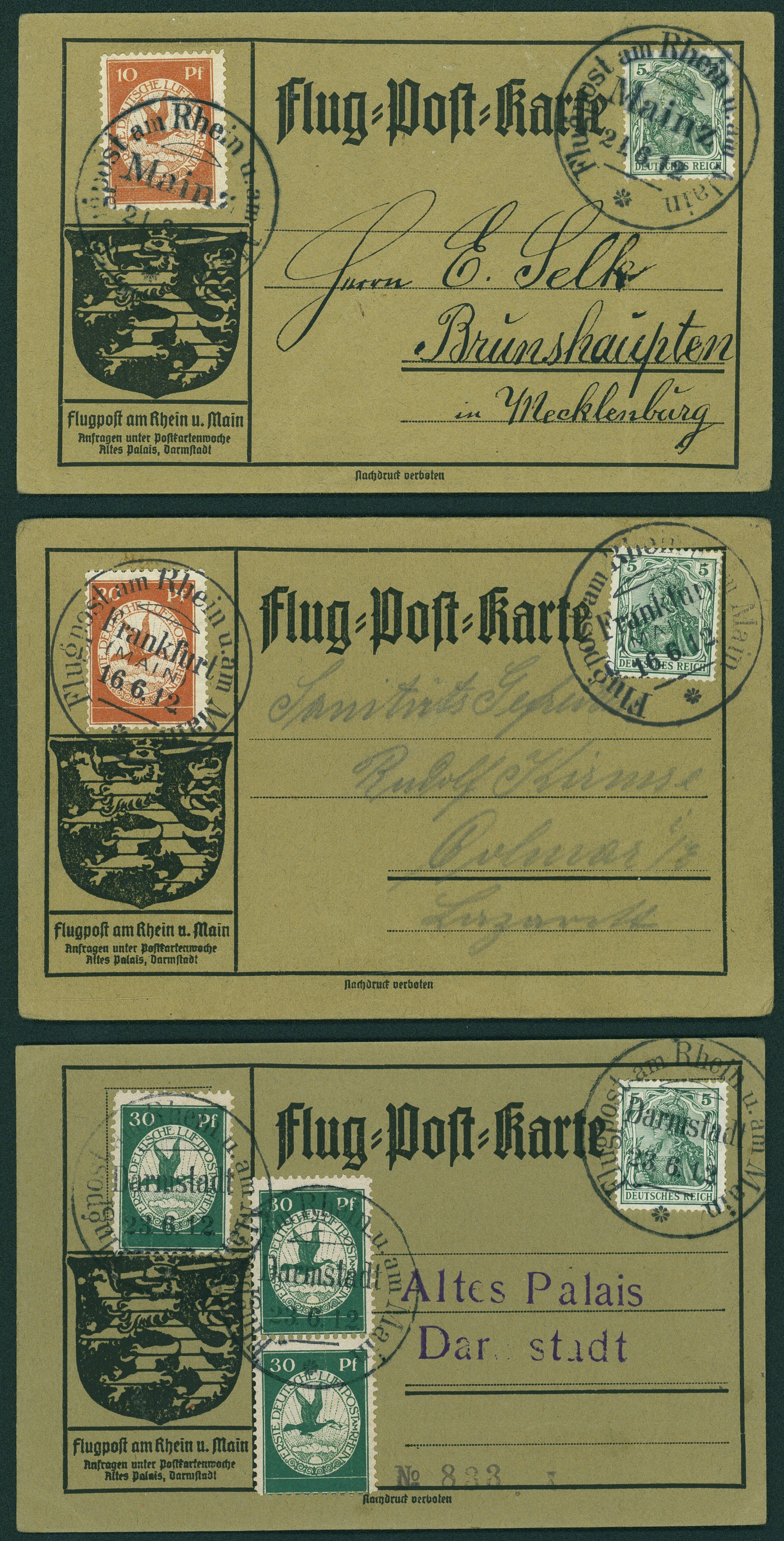 Lot 268 - Deutsches Reich - Hettinger Auktion Auktion 54 Lot 268 - Deutsches Reich - Hettinger Auktion Auktion 54