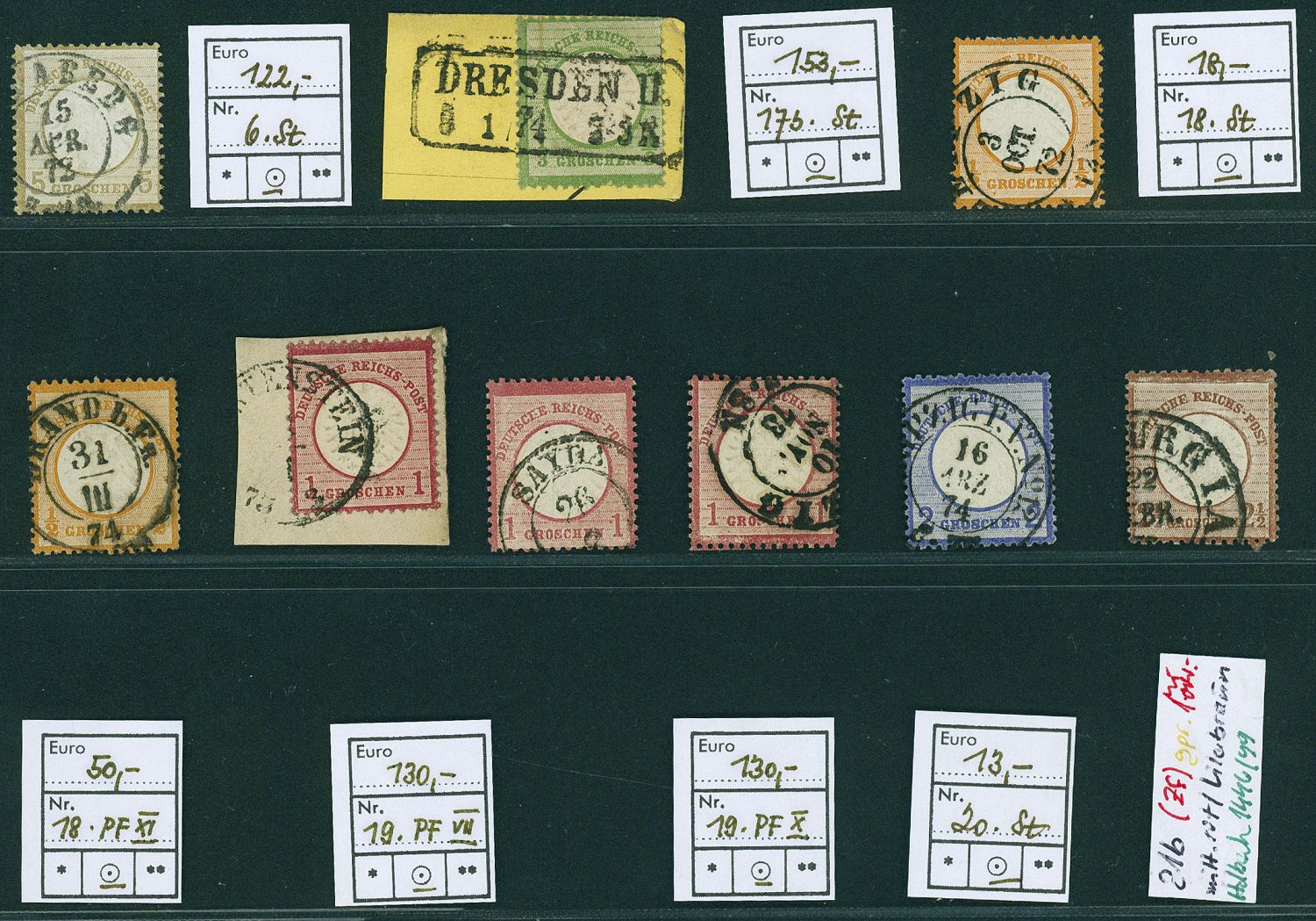 Lot 1926 - Deutsches Reich - Hettinger Auktion Auktion 54 Lot 1926 - Deutsches Reich - Hettinger Auktion Auktion 54