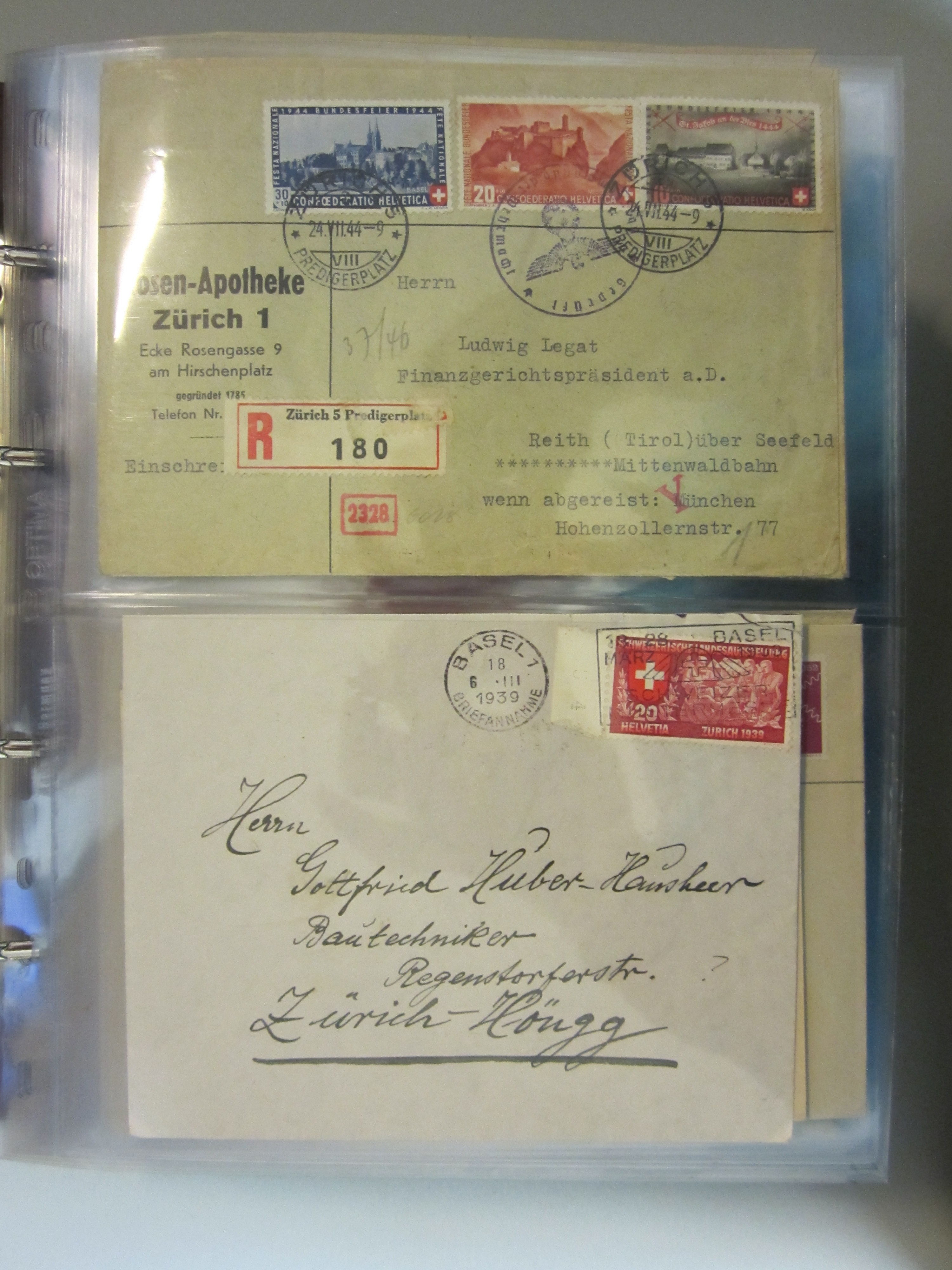 Lot 2334 - schweiz  -  Hettinger Auktion Auktion 54