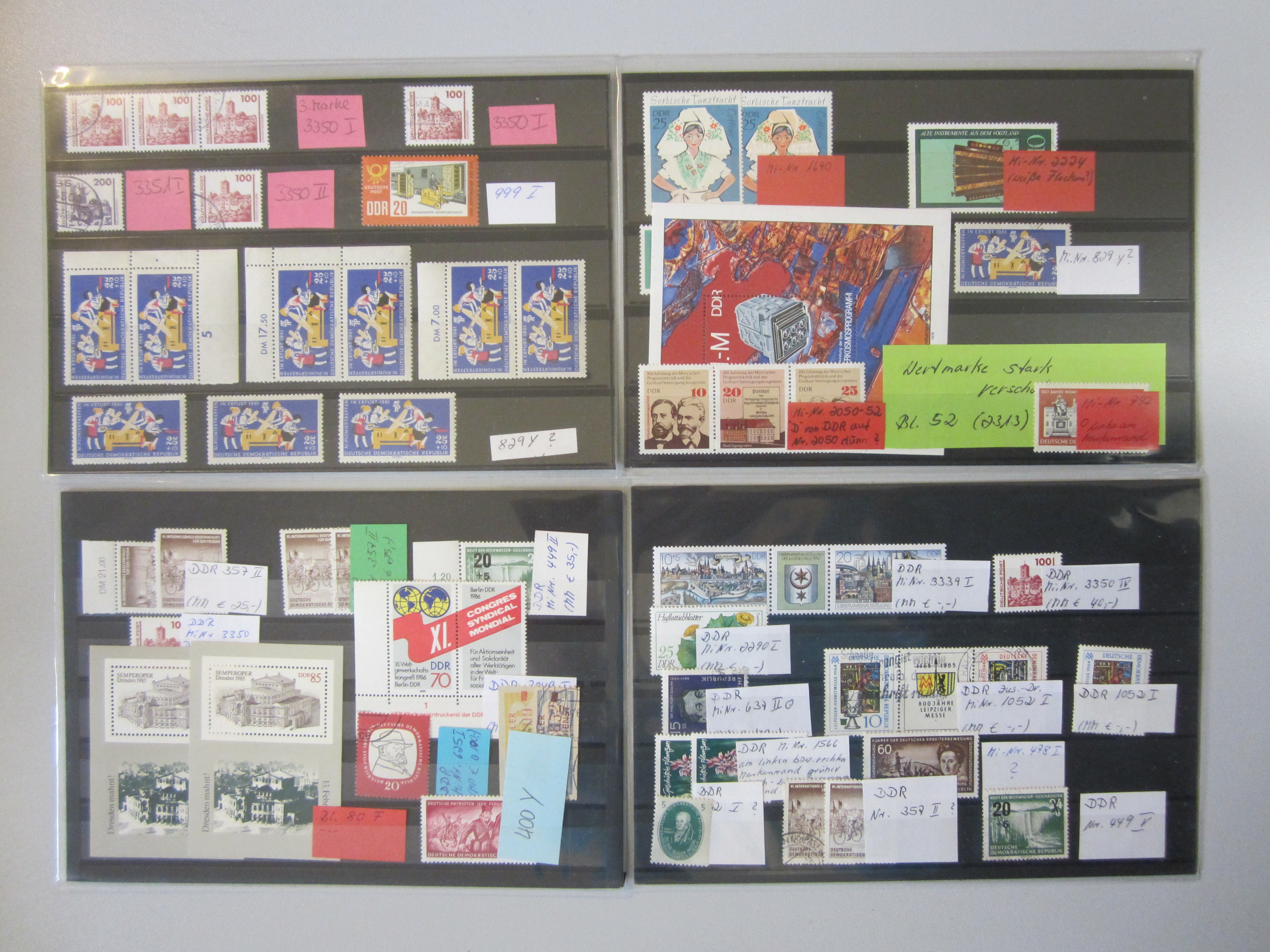 Lot 2143 - ddr  -  Hettinger Auktion Auktion 54