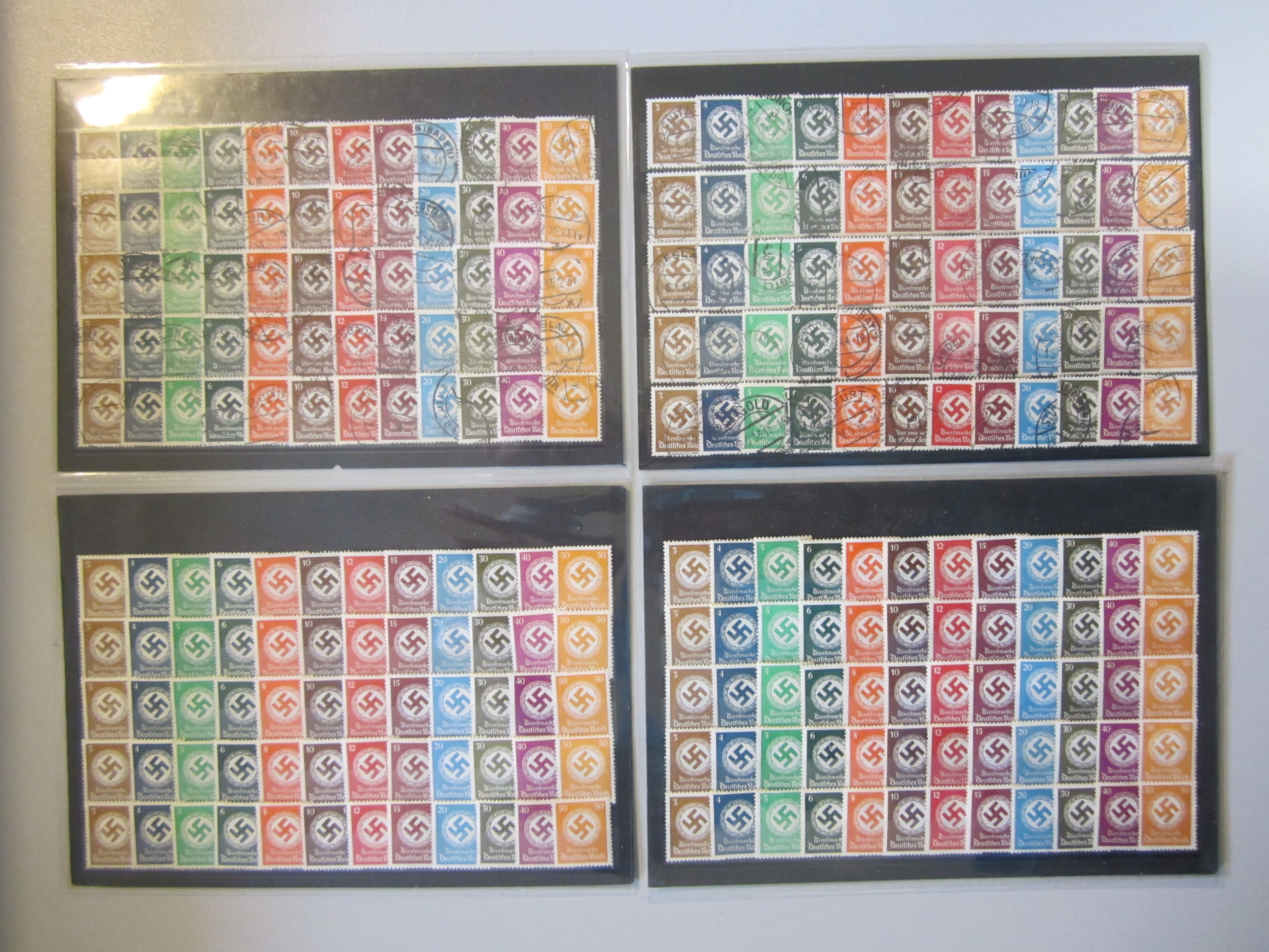 Lot 2039 - DR - DIENSTMARKEN - Hettinger Auktion Auktion 54 Lot 2039 - DR - DIENSTMARKEN - Hettinger Auktion Auktion 54