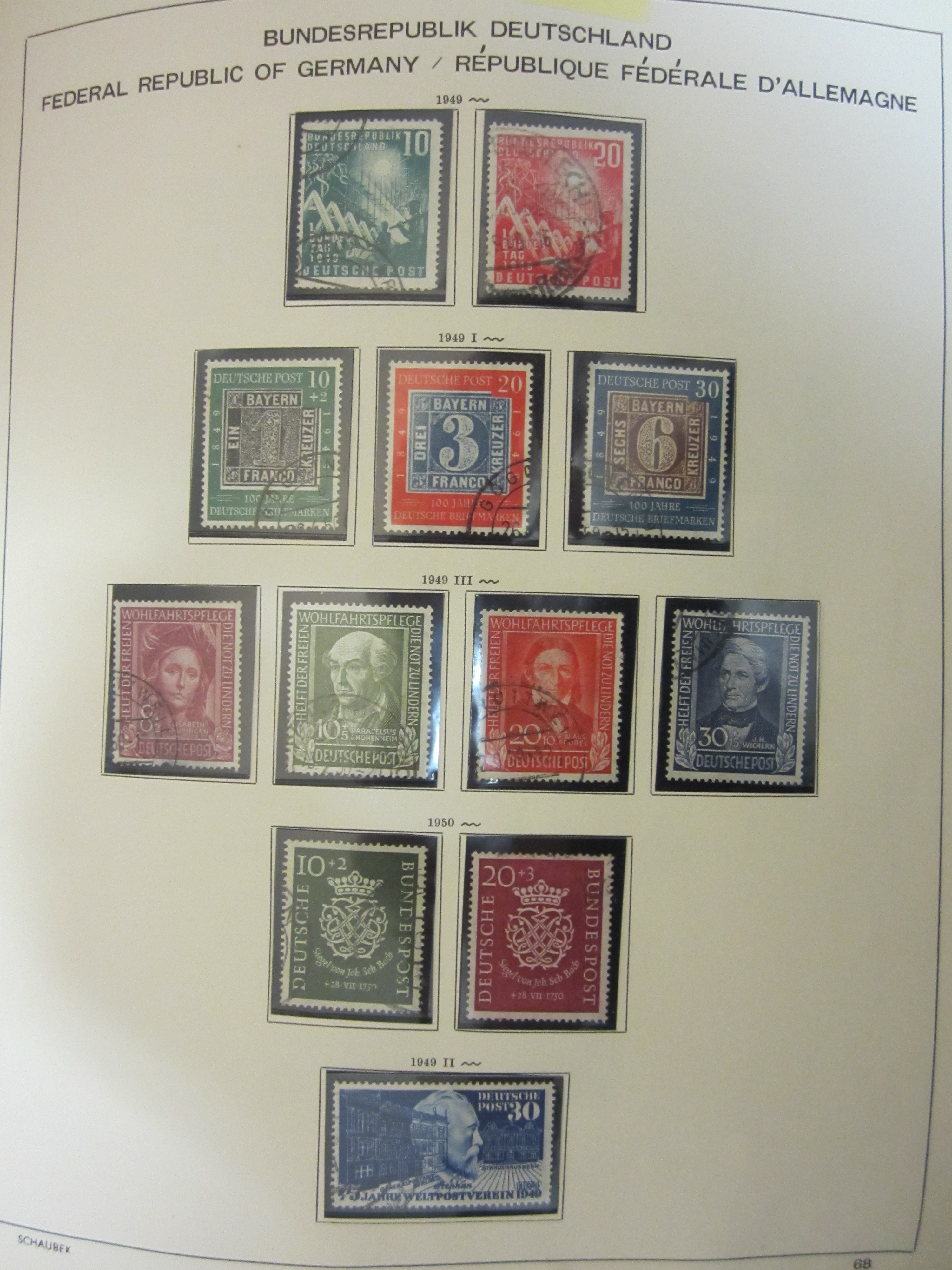 Lot 2200 - bundesrepublik  -  Hettinger Auktion Auktion 54