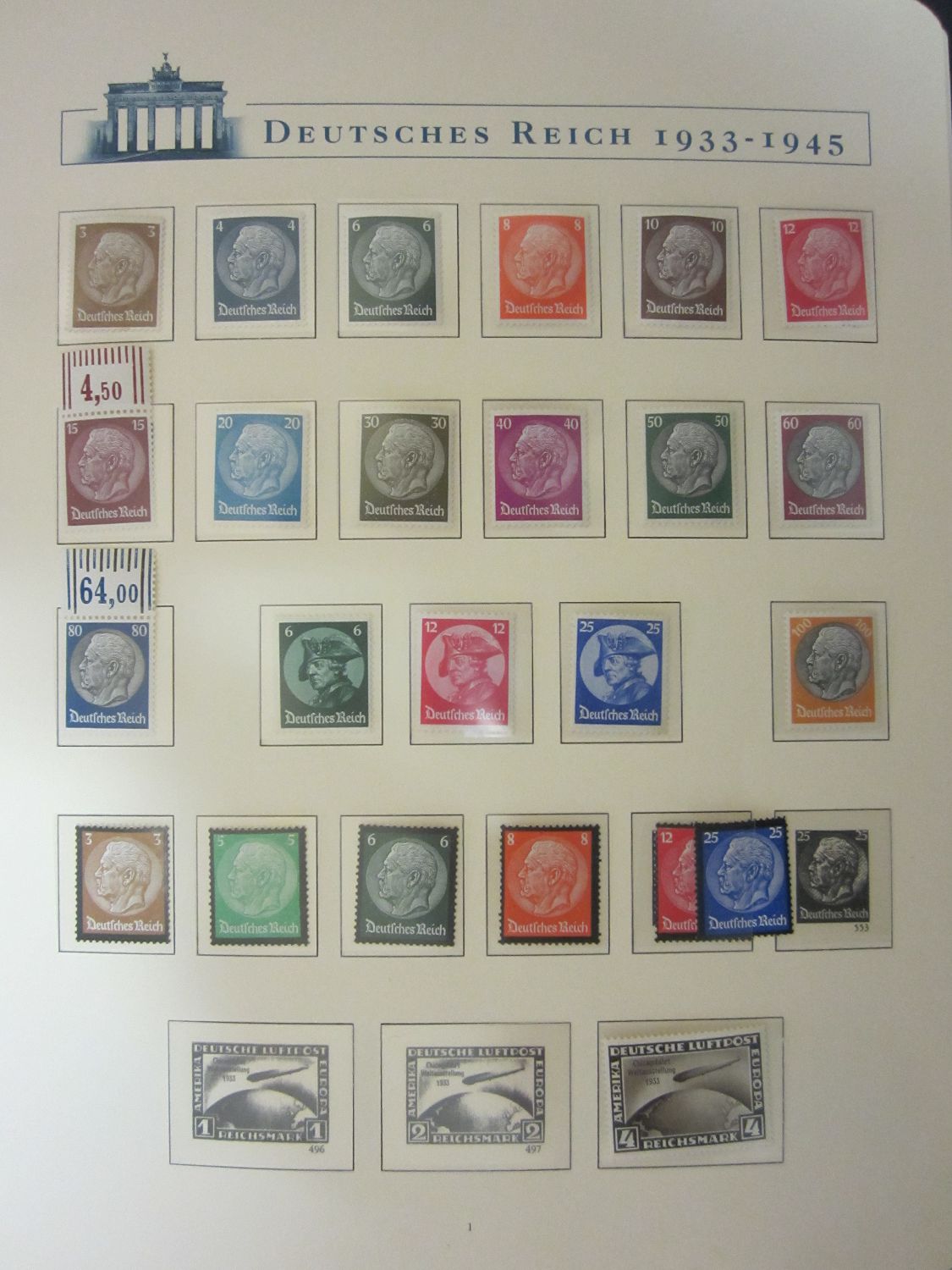 Lot 1971 - Deutsches Reich  -  Hettinger Auktion Auktion 54