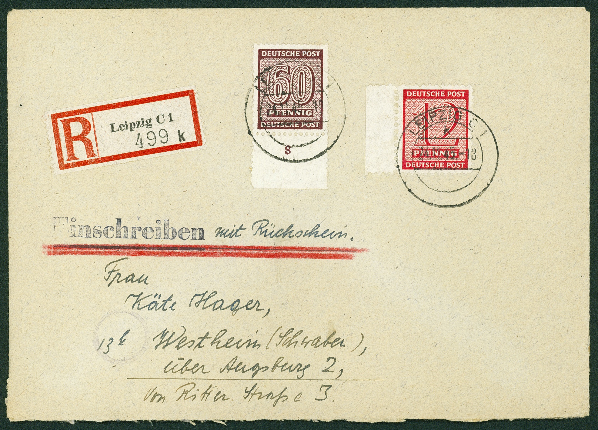 Lot 1057 - Westsachsen - Hettinger Auktion Auktion 54 Lot 1057 - Westsachsen - Hettinger Auktion Auktion 54