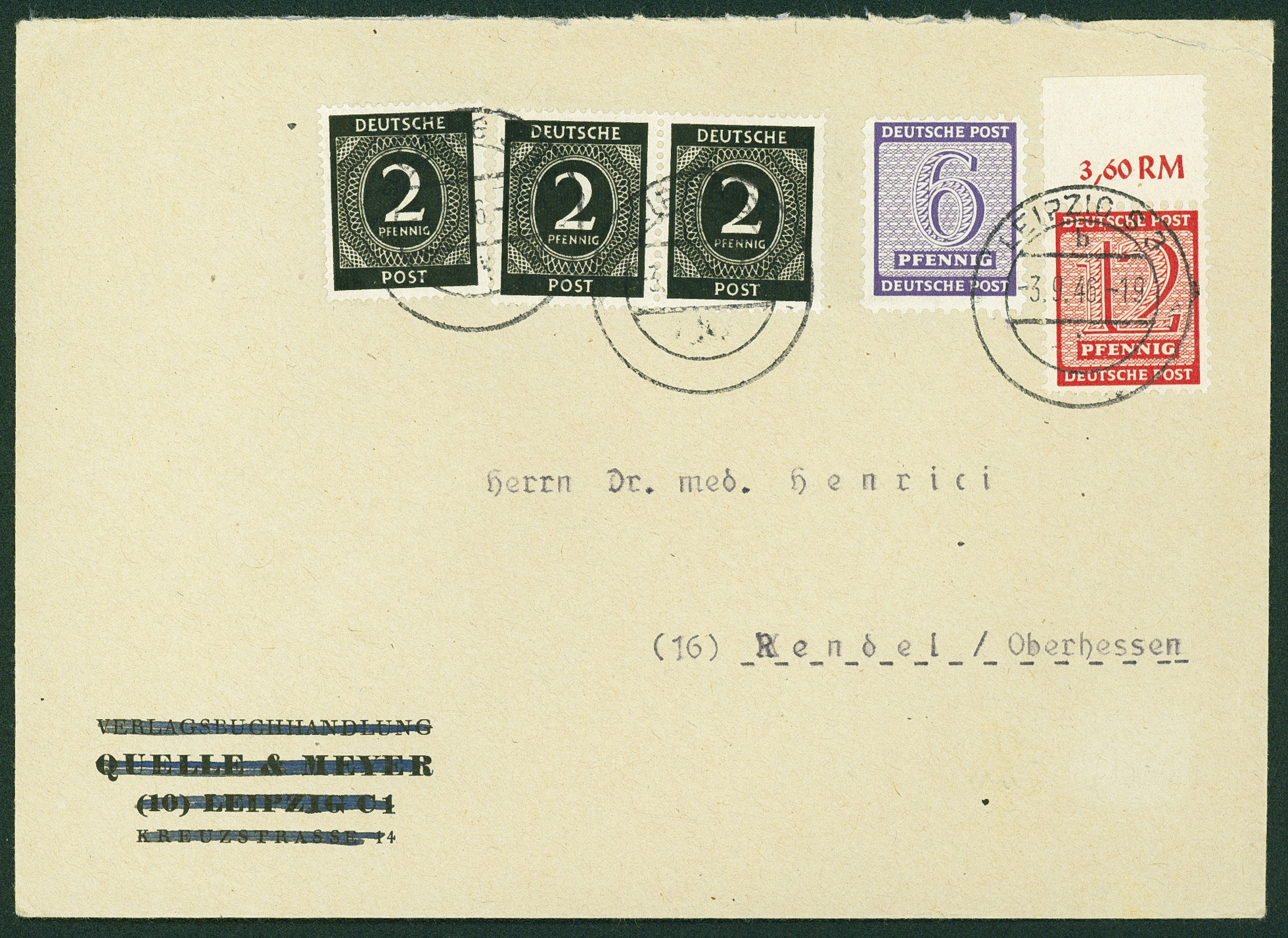 Lot 1056 - Westsachsen - Hettinger Auktion Auktion 54 Lot 1056 - Westsachsen - Hettinger Auktion Auktion 54