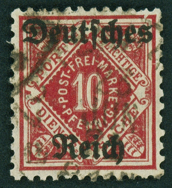 Lot 802 - DR - DIENSTMARKEN - Hettinger Auktion Auktion 54 Lot 802 - DR - DIENSTMARKEN - Hettinger Auktion Auktion 54