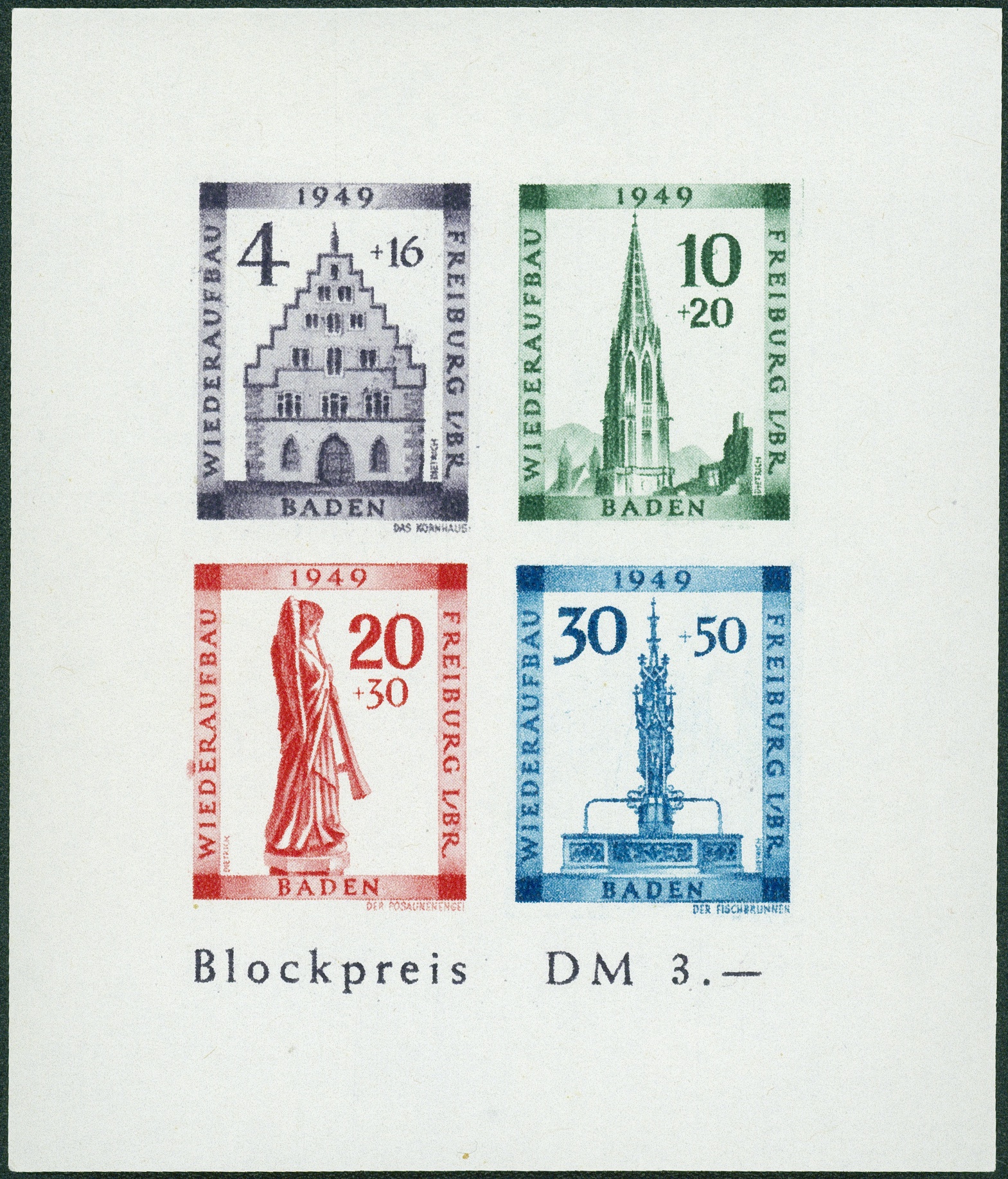 Lot 1695 - FRANZ. ZONE - BADEN - Hettinger Auktion Auktion 54 Lot 1695 - FRANZ. ZONE - BADEN - Hettinger Auktion Auktion 54