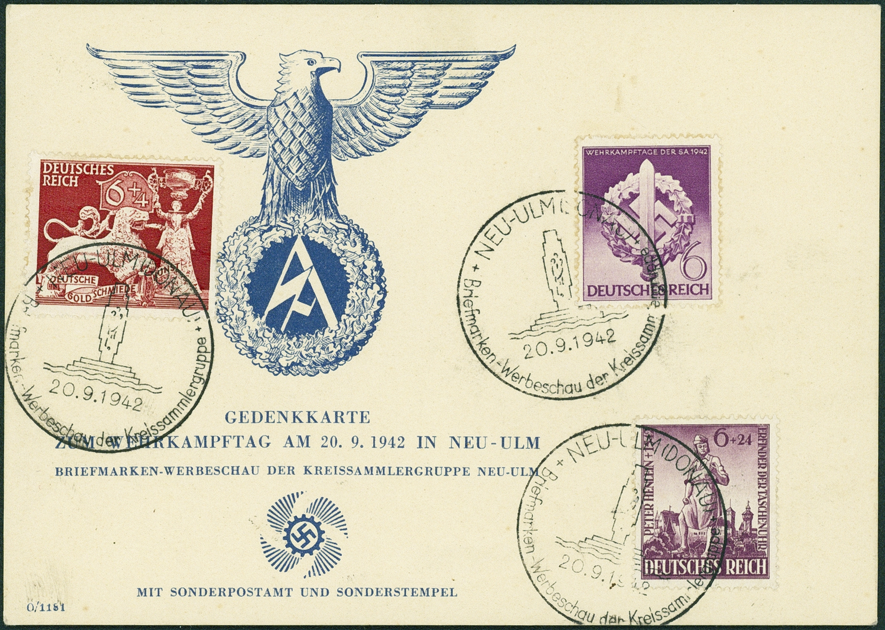 Lot 864 - DR - BESONDERHEITEN - Hettinger Auktion Auktion 54 Lot 864 - DR - BESONDERHEITEN - Hettinger Auktion Auktion 54