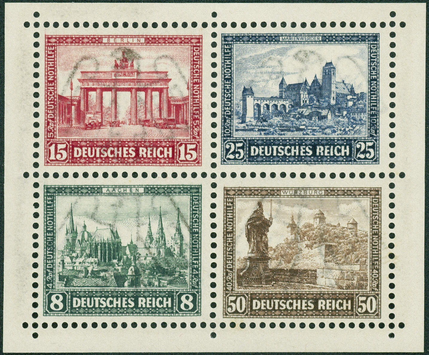 Lot 351 - DR - ZUSAMMENDRUCKE AUS BLOCKS - Hettinger Auktion Auktion 54 Lot 351 - DR - ZUSAMMENDRUCKE AUS BLOCKS - Hettinger Auktion Auktion 54
