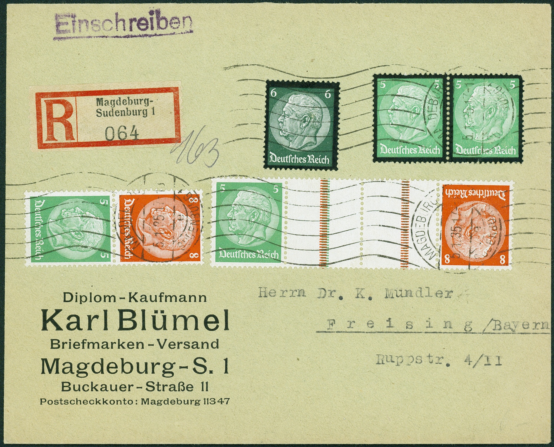 Lot 679 - DR - ZUSAMMENDRUCKE AUS MH 35-49, HINDENBURG 1934 - HITLER 1941 - Hettinger Auktion Auktion 54 Lot 679 - DR - ZUSAMMENDRUCKE AUS MH 35-49, HINDENBURG 1934 - HITLER 1941 - Hettinger Auktion Auktion 54