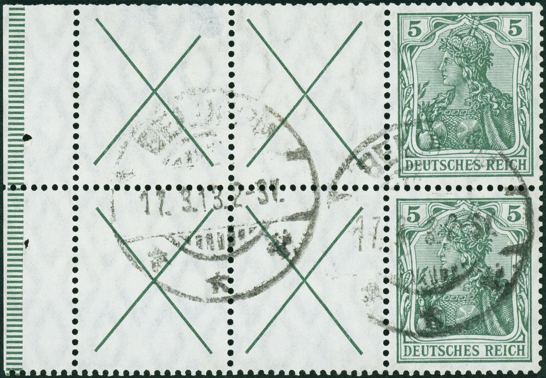 Lot 754 - DR - HEFTCHENBLÄTTER - Hettinger Auktion Auktion 54 Lot 754 - DR - HEFTCHENBLÄTTER - Hettinger Auktion Auktion 54