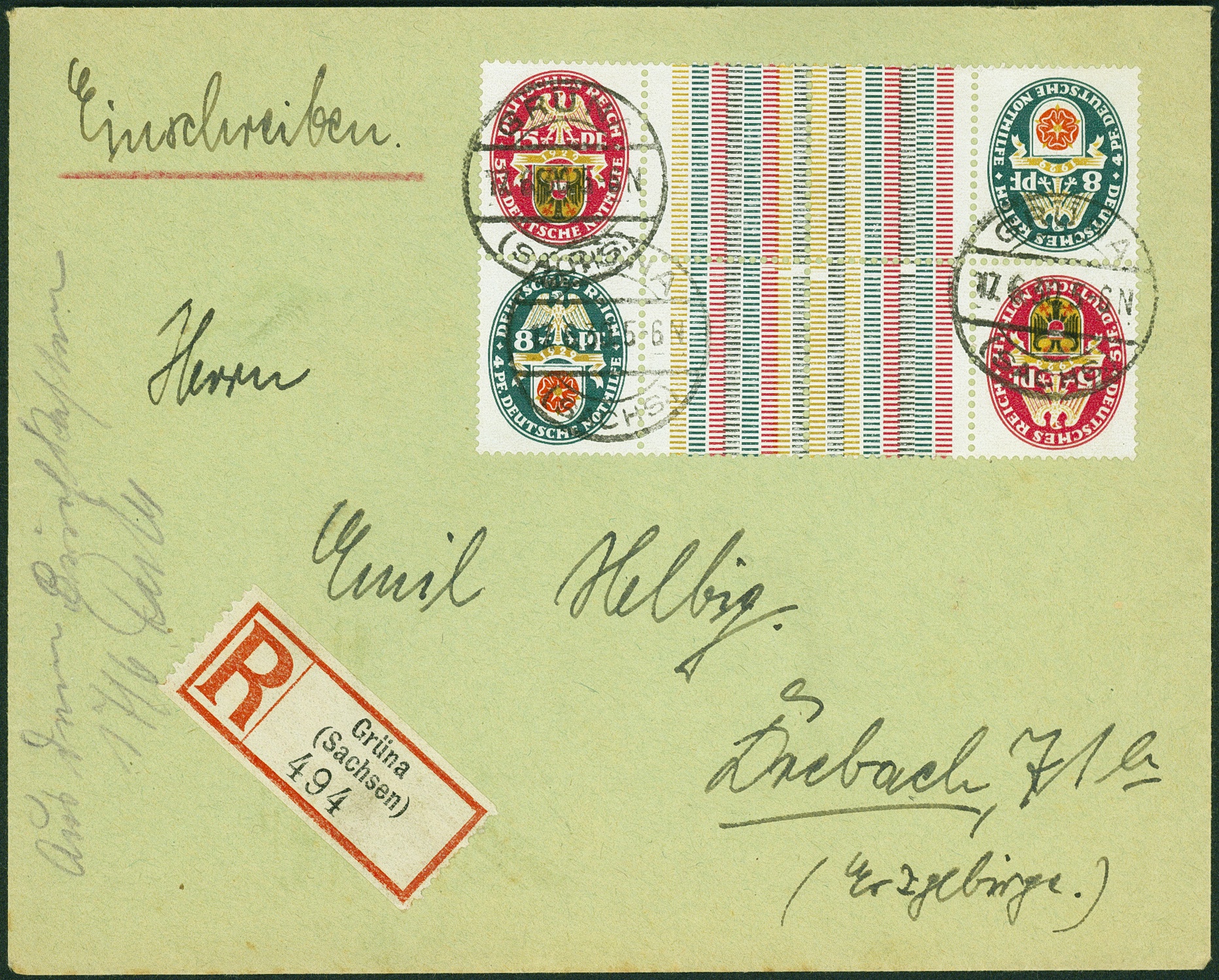 Lot 553 - DR - ZUSAMMENDRUCKE AUS MH 27-28, NOTHILFE 1928/29 - Hettinger Auktion Auktion 54 Lot 553 - DR - ZUSAMMENDRUCKE AUS MH 27-28, NOTHILFE 1928/29 - Hettinger Auktion Auktion 54