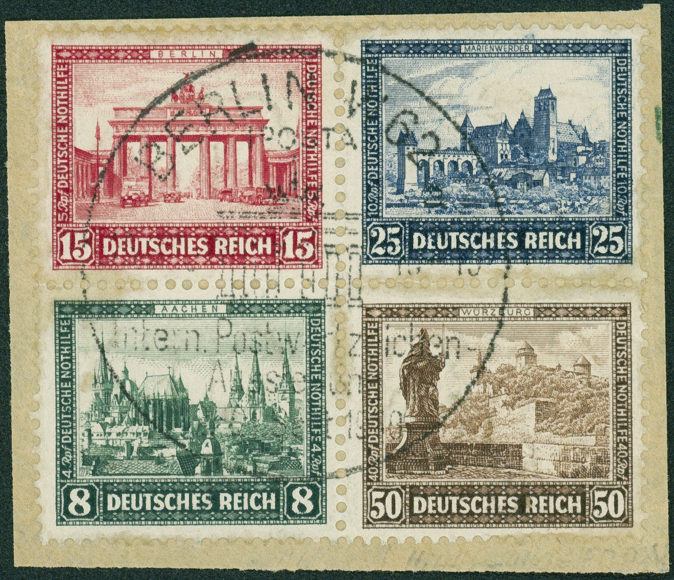Lot 353 - DR - ZUSAMMENDRUCKE AUS BLOCKS - Hettinger Auktion Auktion 54 Lot 353 - DR - ZUSAMMENDRUCKE AUS BLOCKS - Hettinger Auktion Auktion 54