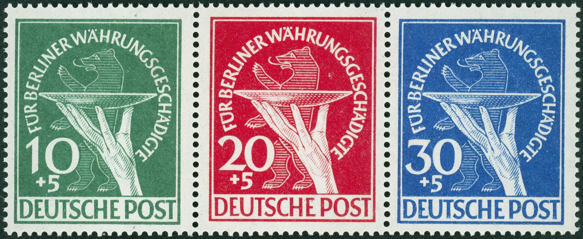 Lot 1670 - BERLIN - ZUSAMMENDRUCKE AUS BLOCKS  -  Hettinger Auktion Auktion 54