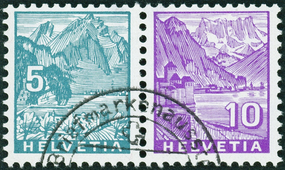 Lot 1813 - Schweiz - Zusammendrucke - Hettinger Auktion Auktion 54 Lot 1813 - Schweiz - Zusammendrucke - Hettinger Auktion Auktion 54