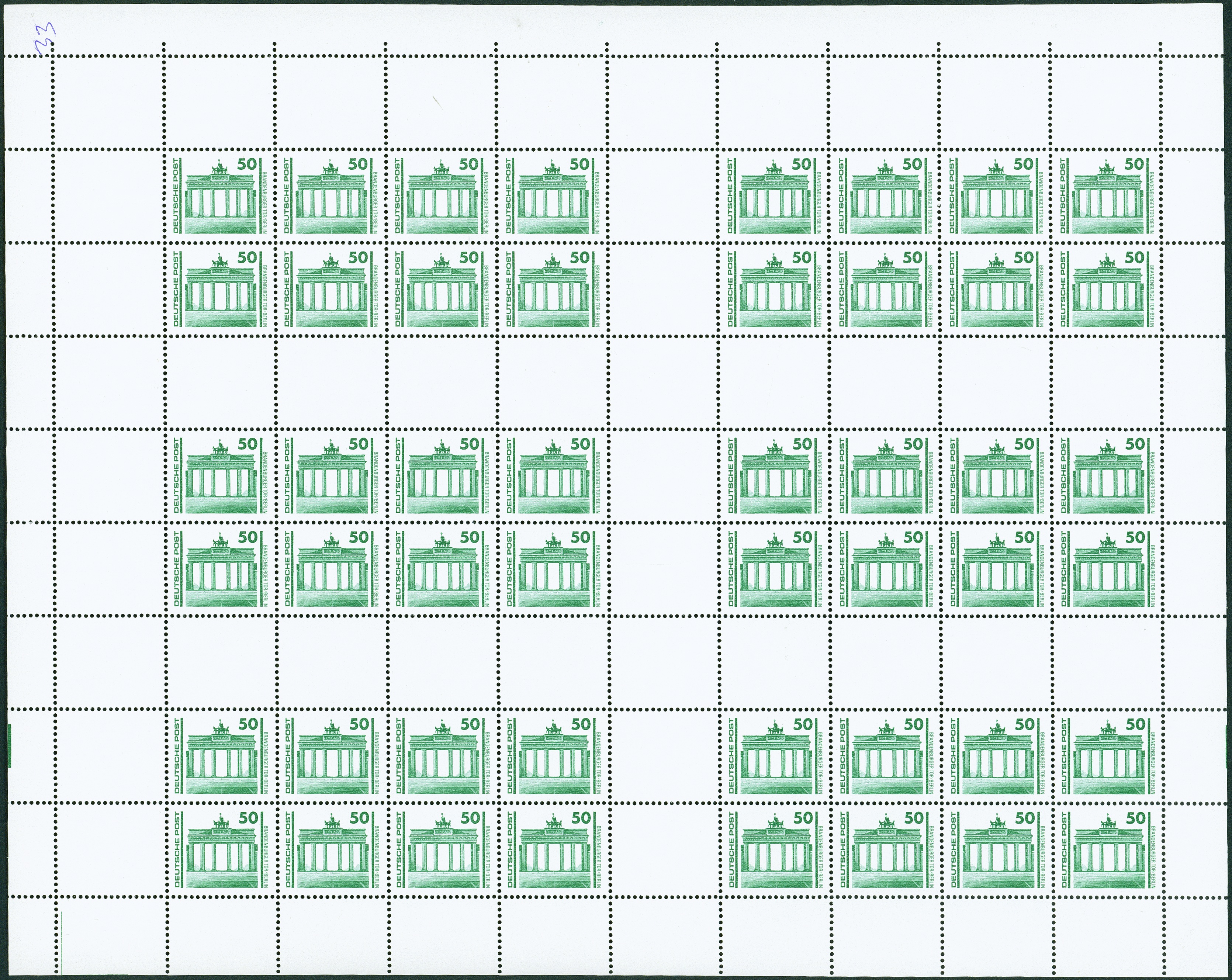 Lot 1627 - DDR - Markenheftchenbogen - Hettinger Auktion Auktion 54 Lot 1627 - DDR - Markenheftchenbogen - Hettinger Auktion Auktion 54
