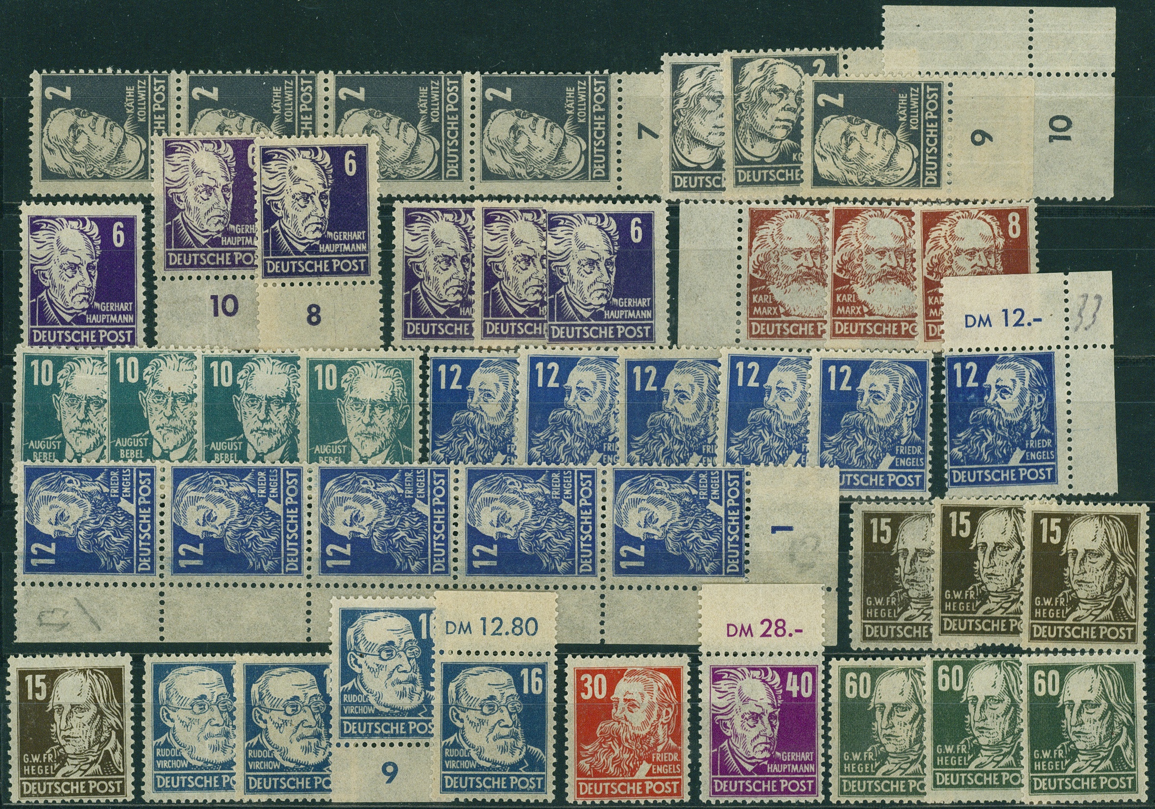 Lot 2128 - SBZ - ALLGEM. AUSGABEN  -  Hettinger Auktion Auktion 54