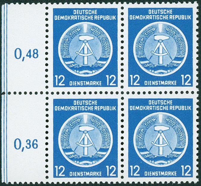 Lot 1493 - ddr - dienstmarken - Hettinger Auktion Auktion 54 Lot 1493 - ddr - dienstmarken - Hettinger Auktion Auktion 54
