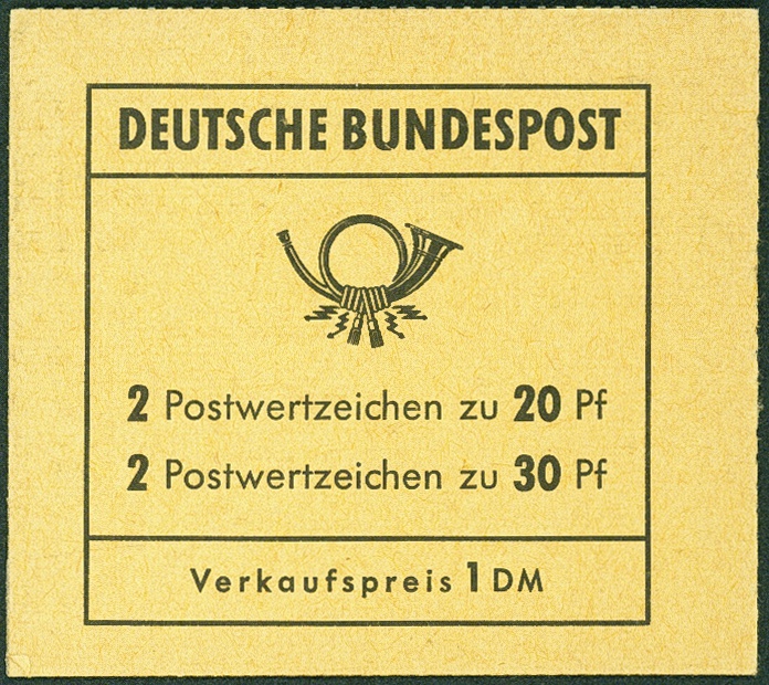 Lot 1773 - BUND - MARKENHEFTCHEN - Hettinger Auktion Auktion 54 Lot 1773 - BUND - MARKENHEFTCHEN - Hettinger Auktion Auktion 54