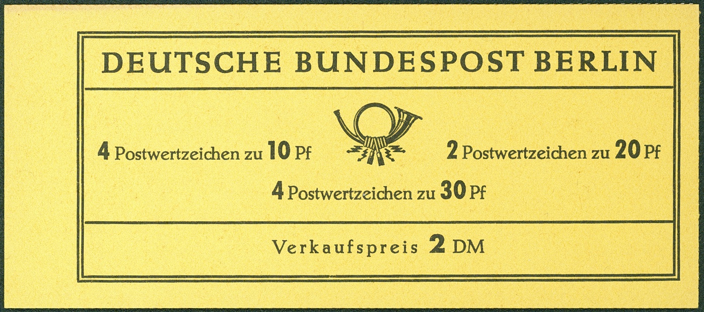 Lot 1686 - berlin - markenheftchen - Hettinger Auktion Auktion 54 Lot 1686 - berlin - markenheftchen - Hettinger Auktion Auktion 54