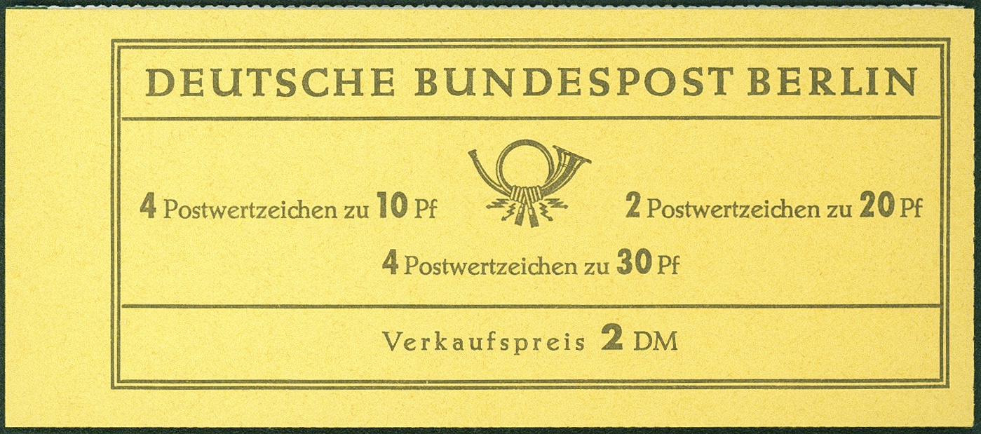 Lot 1685 - berlin - markenheftchen - Hettinger Auktion Auktion 54 Lot 1685 - berlin - markenheftchen - Hettinger Auktion Auktion 54