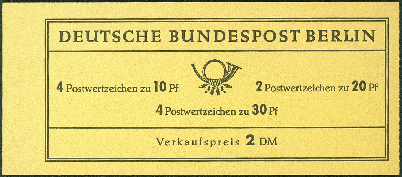 Lot 1687 - berlin - markenheftchen - Hettinger Auktion Auktion 54 Lot 1687 - berlin - markenheftchen - Hettinger Auktion Auktion 54
