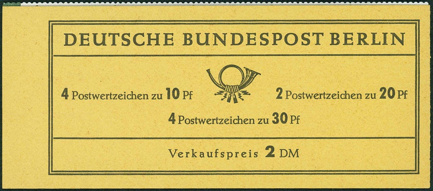 Lot 1683 - berlin - markenheftchen - Hettinger Auktion Auktion 54 Lot 1683 - berlin - markenheftchen - Hettinger Auktion Auktion 54