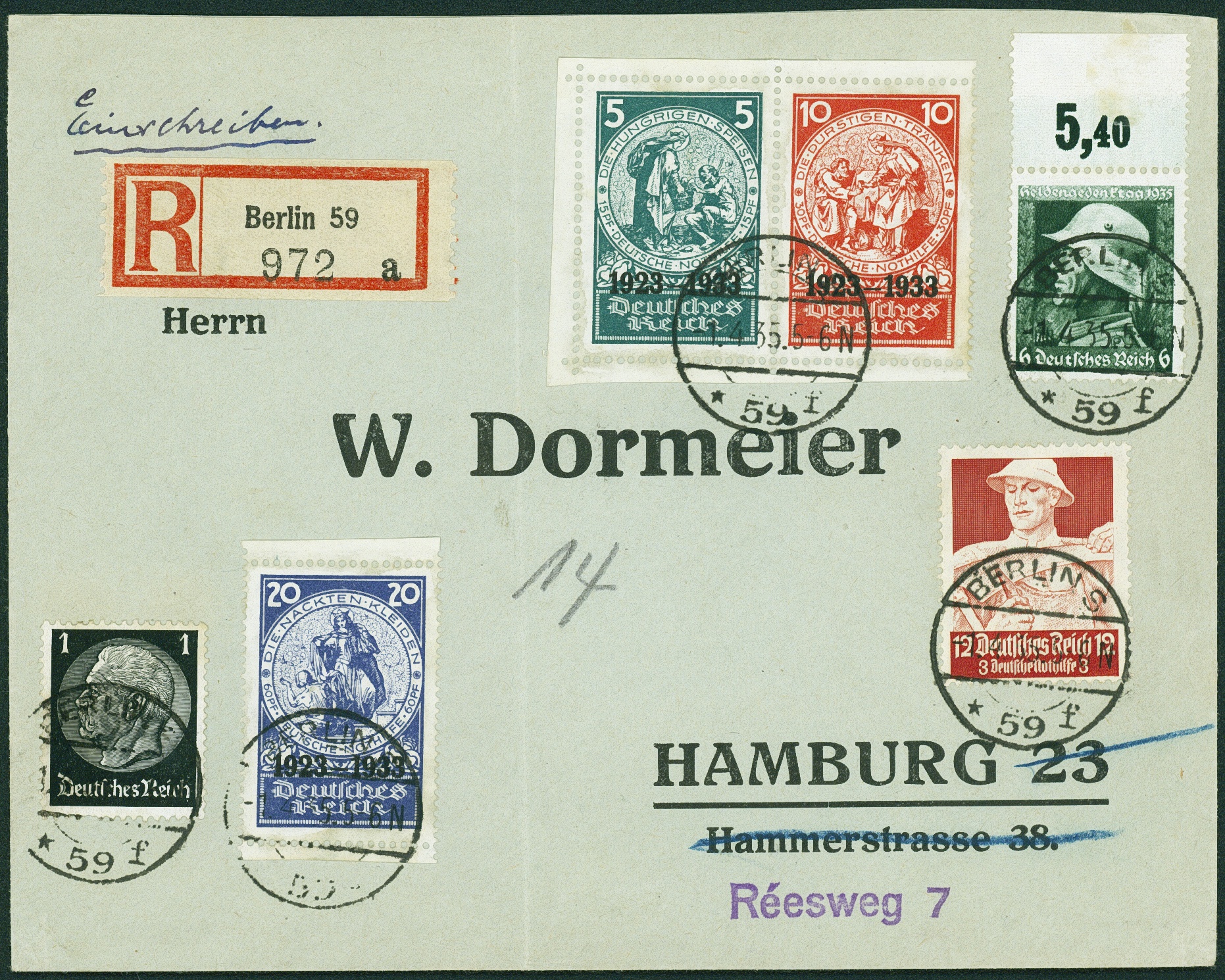 Lot 366 - DR - ZUSAMMENDRUCKE AUS BLOCKS - Hettinger Auktion Auktion 54 Lot 366 - DR - ZUSAMMENDRUCKE AUS BLOCKS - Hettinger Auktion Auktion 54