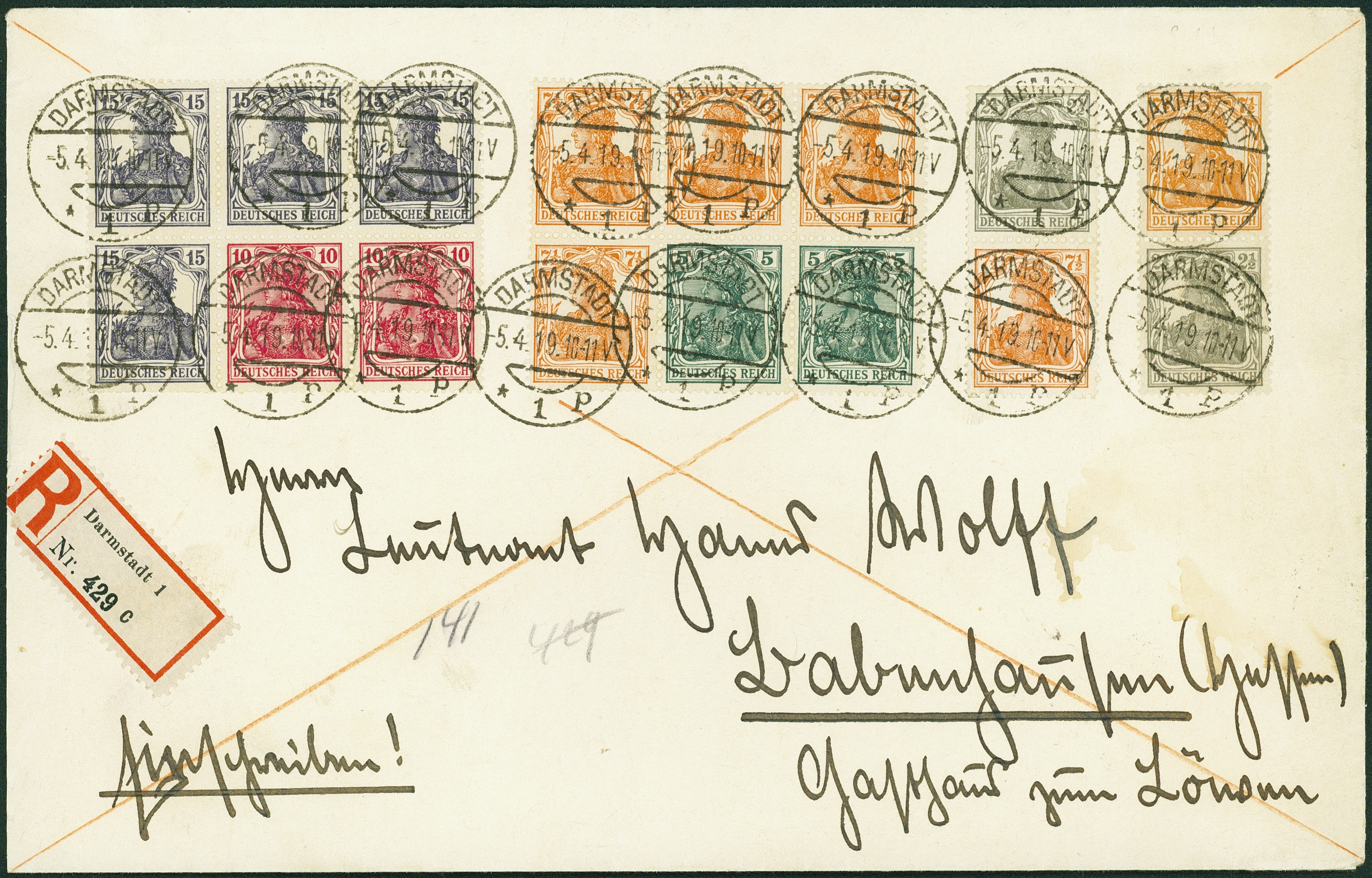 Lot 765 - DR - HEFTCHENBLÄTTER - Hettinger Auktion Auktion 54 Lot 765 - DR - HEFTCHENBLÄTTER - Hettinger Auktion Auktion 54