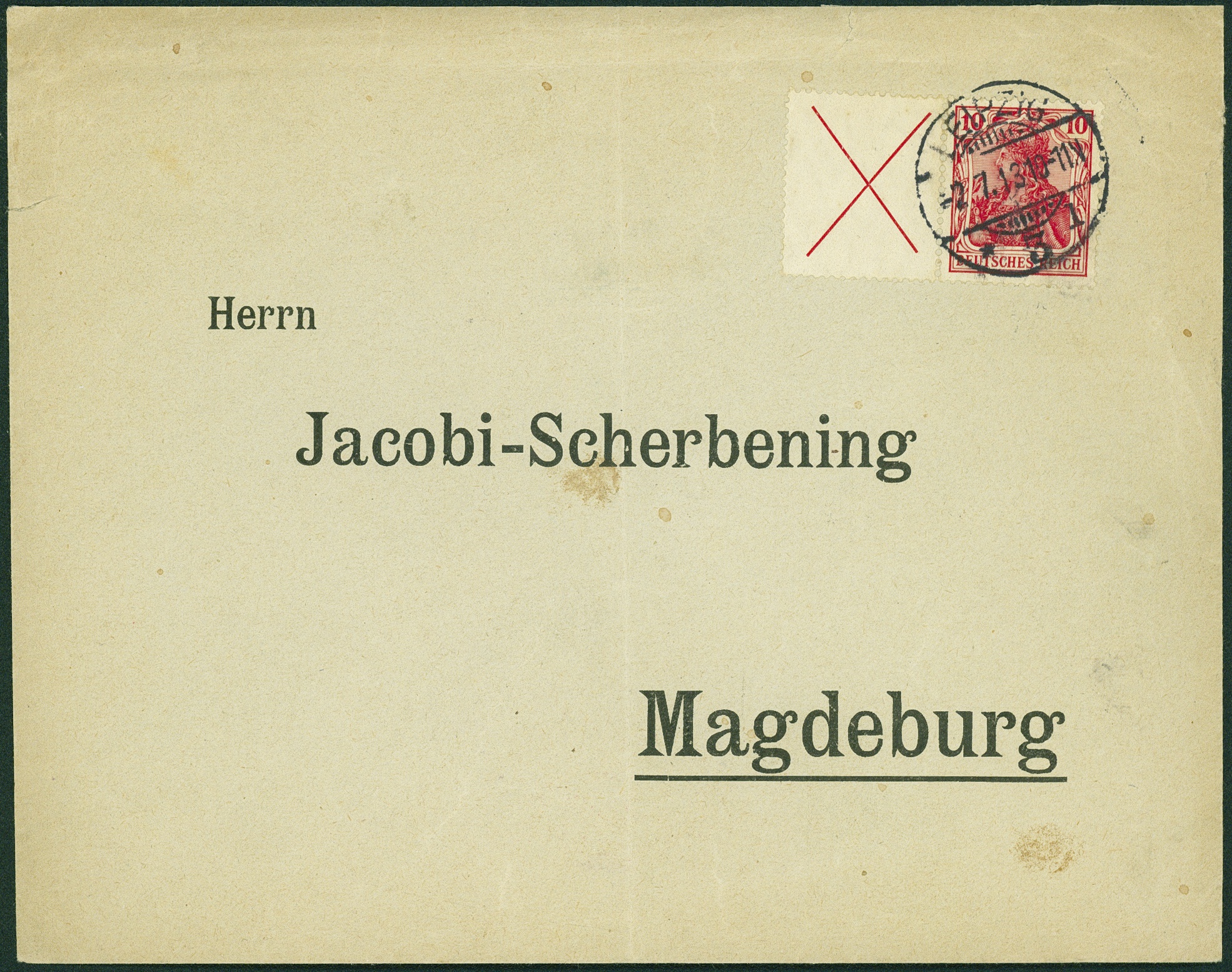 Lot 382 - DR - ZUSAMMENDRUCKE AUS MH 1-13, GERMANIA 1910/19  -  Hettinger Auktion Auktion 54