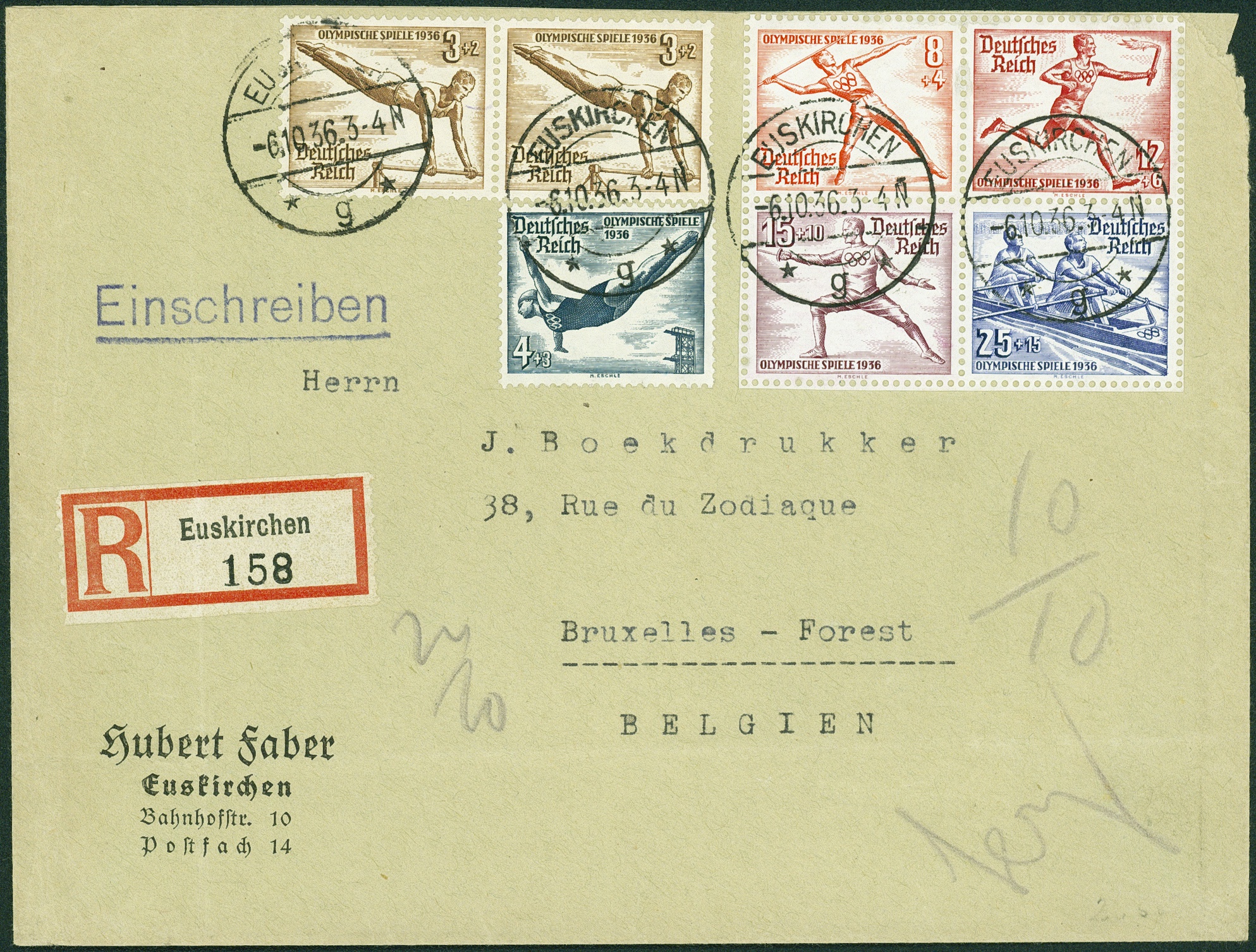 Lot 372 - DR - ZUSAMMENDRUCKE AUS BLOCKS - Hettinger Auktion Auktion 54 Lot 372 - DR - ZUSAMMENDRUCKE AUS BLOCKS - Hettinger Auktion Auktion 54