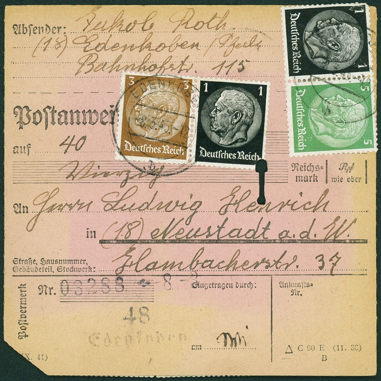 Lot 744 - DR - ZUSAMMENDRUCKE AUS ROLLEN / EGB - Hettinger Auktion Auktion 54 Lot 744 - DR - ZUSAMMENDRUCKE AUS ROLLEN / EGB - Hettinger Auktion Auktion 54