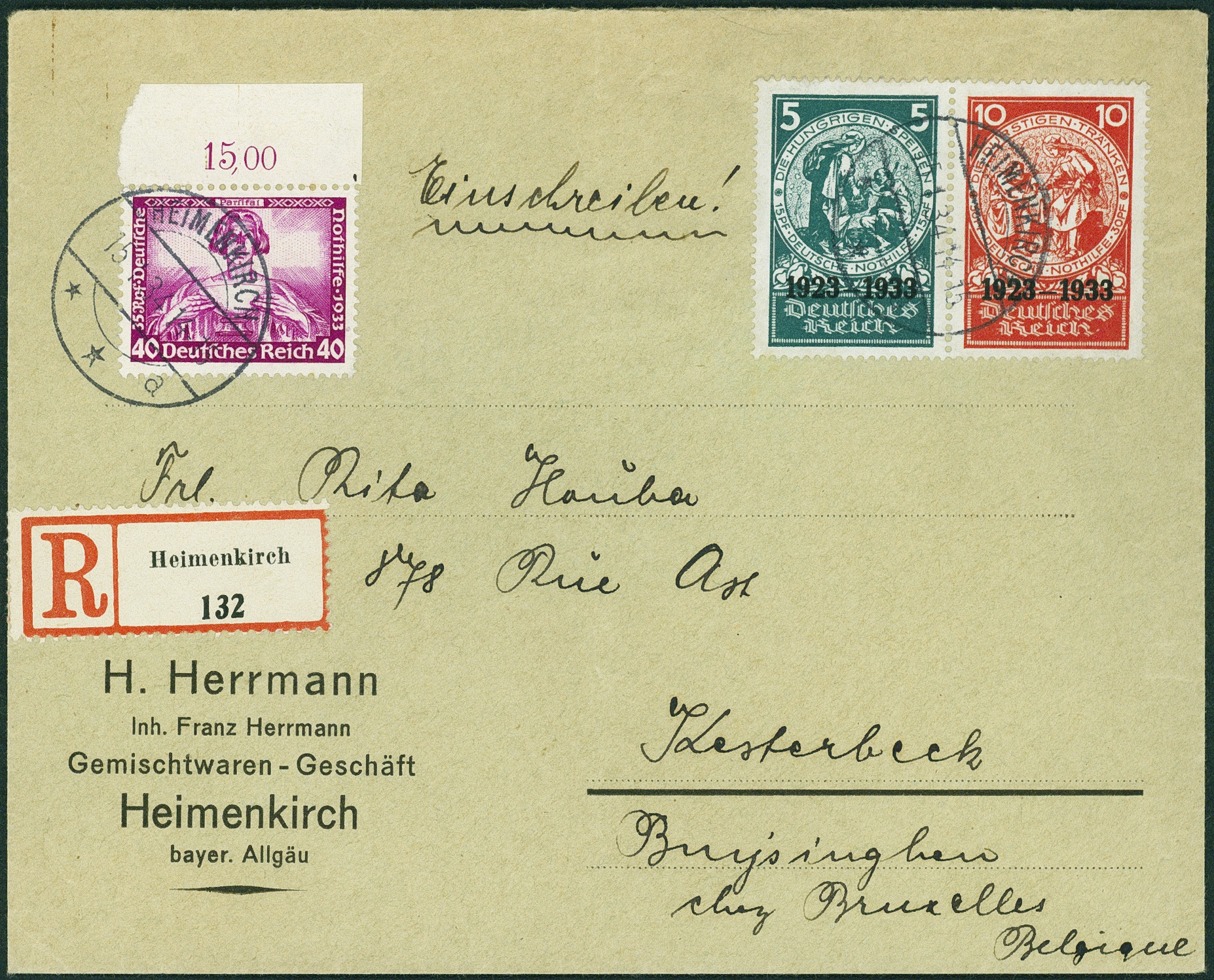 Lot 365 - DR - ZUSAMMENDRUCKE AUS BLOCKS - Hettinger Auktion Auktion 54 Lot 365 - DR - ZUSAMMENDRUCKE AUS BLOCKS - Hettinger Auktion Auktion 54