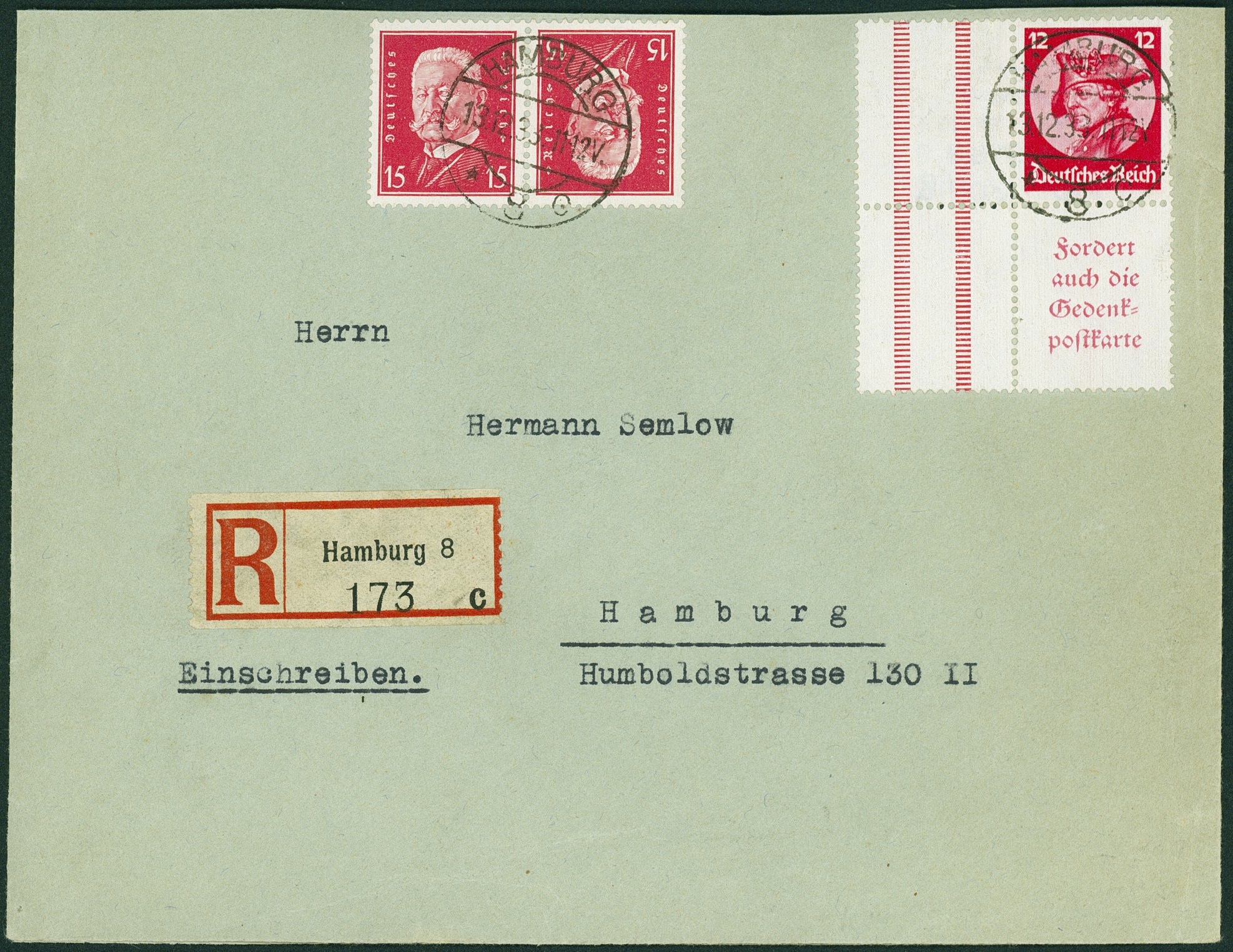 Lot 622 - DR - ZUSAMMENDRUCKE AUS MH 29-34, NOTHILFE 1930/33 (WAGNER)  -  Hettinger Auktion Auktion 54