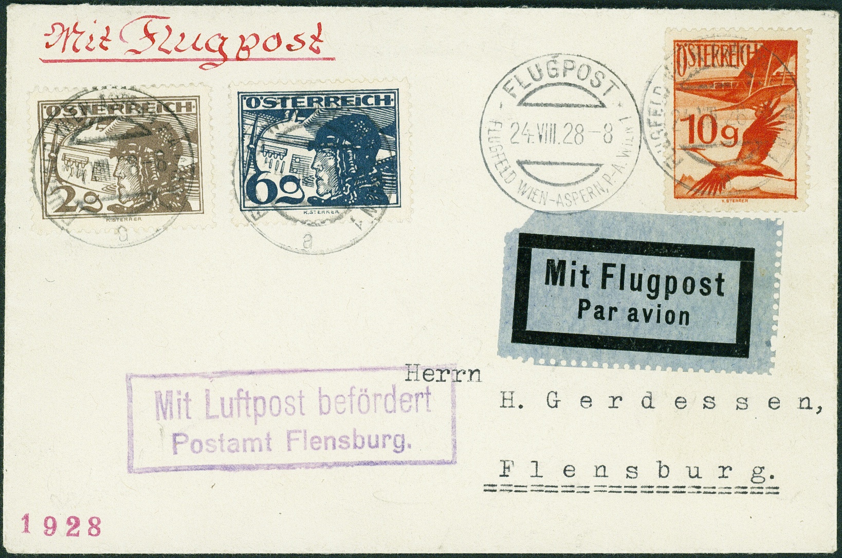 Lot 867 - DR - FLUGPOST - Hettinger Auktion Auktion 54 Lot 867 - DR - FLUGPOST - Hettinger Auktion Auktion 54