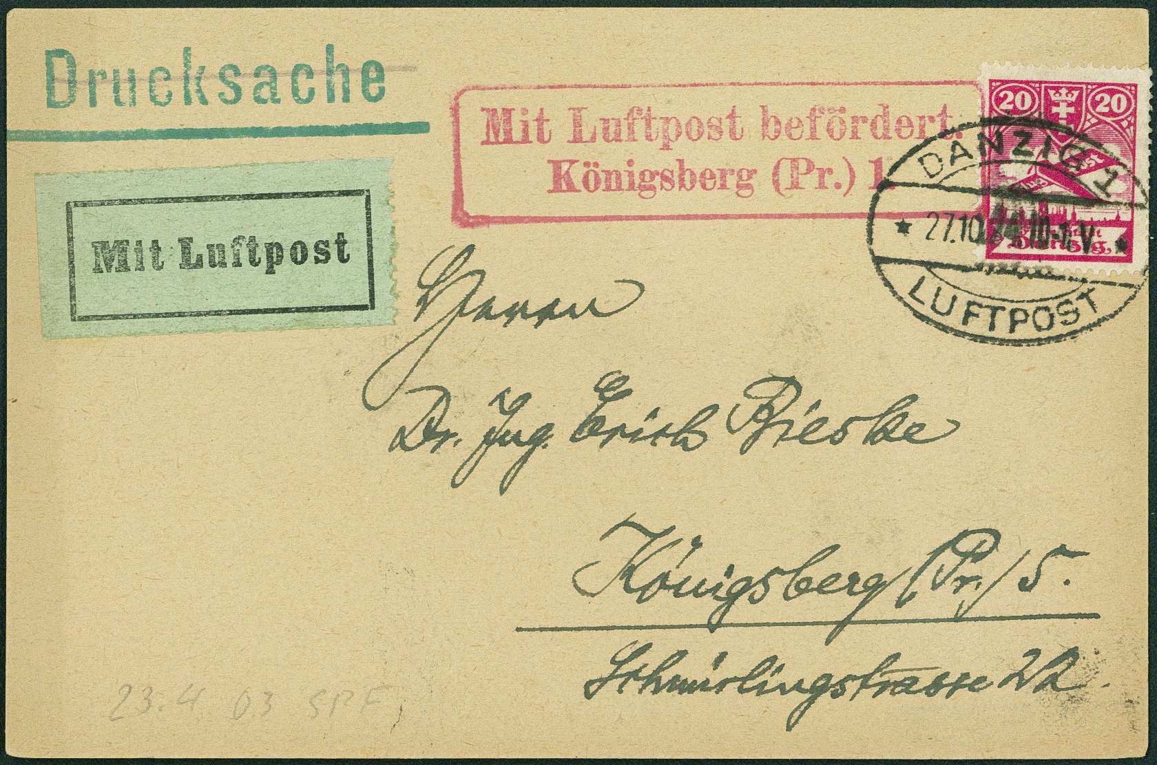 Lot 935 - danzig - Hettinger Auktion Auktion 54 Lot 935 - danzig - Hettinger Auktion Auktion 54