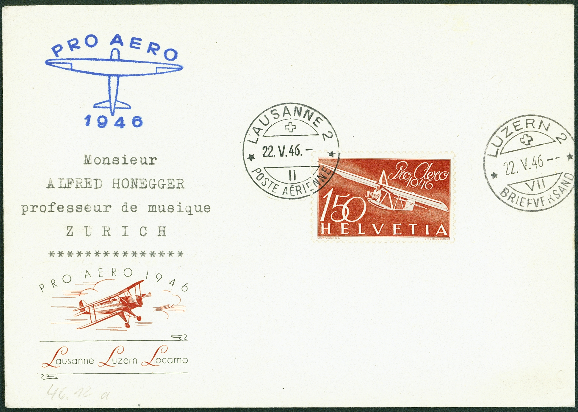 Lot 1827 - schweiz flugpost - Hettinger Auktion Auktion 54 Lot 1827 - schweiz flugpost - Hettinger Auktion Auktion 54