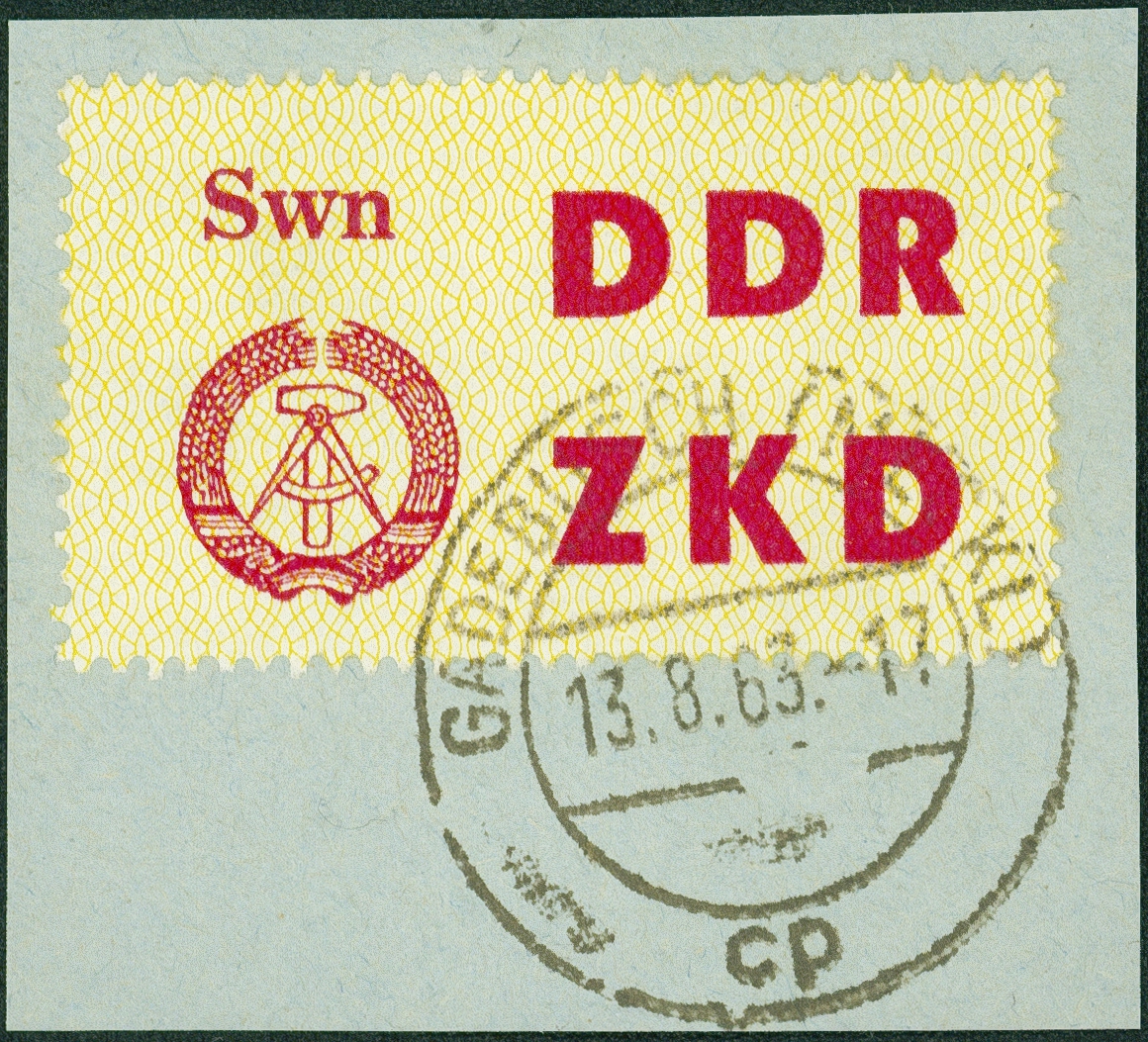 Lot 1570 - DDR - DIENST LAUFKONTROLLZETTEL - Hettinger Auktion Auktion 54 Lot 1570 - DDR - DIENST LAUFKONTROLLZETTEL - Hettinger Auktion Auktion 54