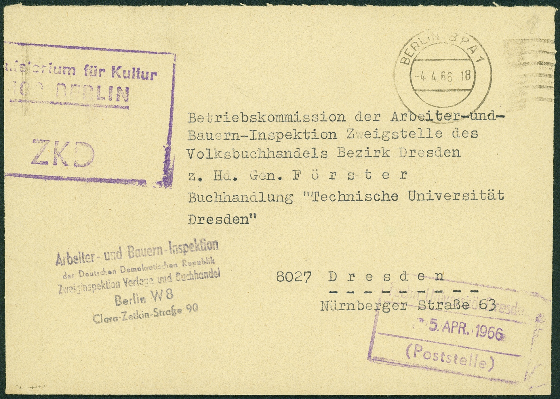 Lot 1535 - DDR - DIENST ZKD - Hettinger Auktion Auktion 54 Lot 1535 - DDR - DIENST ZKD - Hettinger Auktion Auktion 54