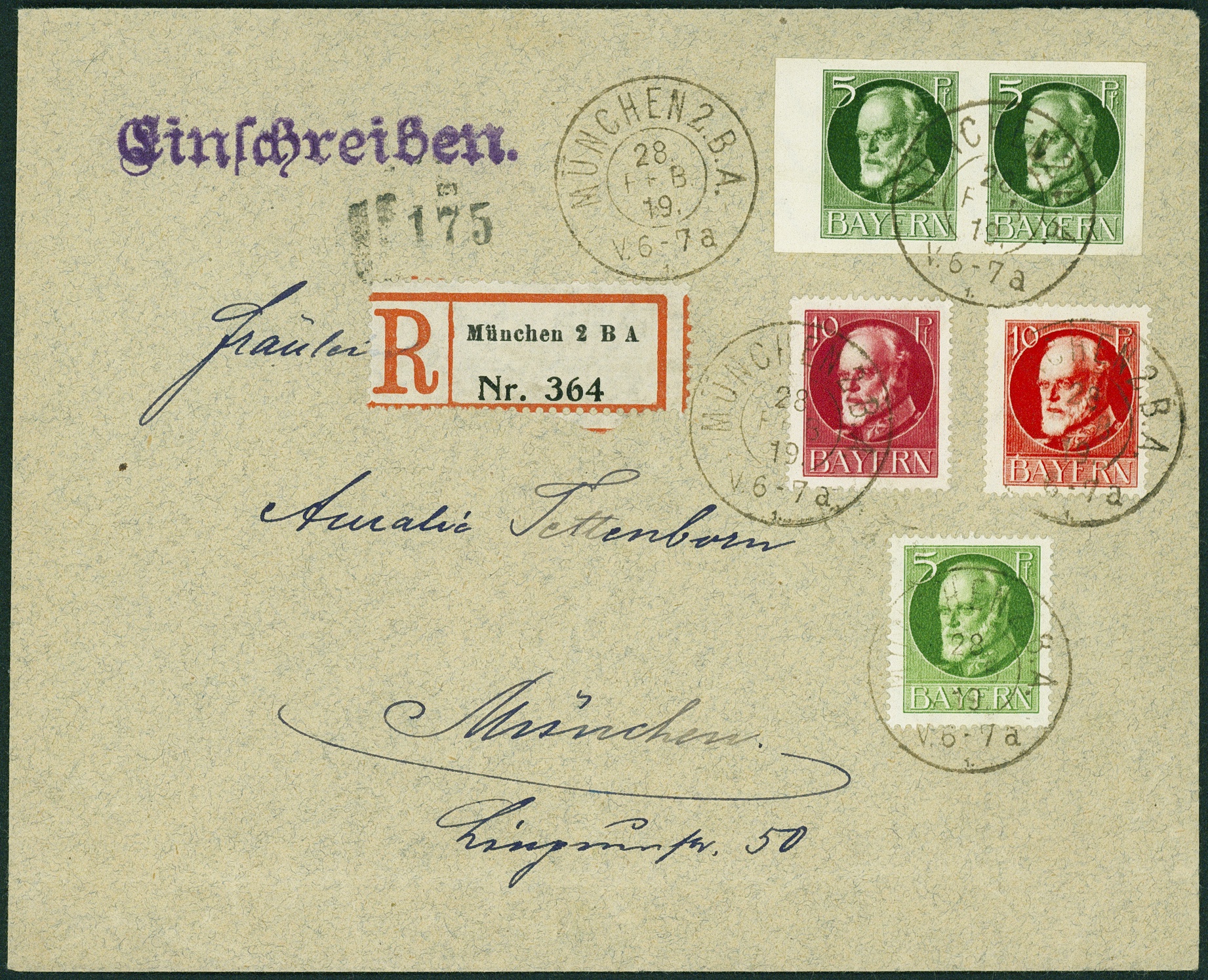 Lot 109 - Bayern - Hettinger Auktion Auktion 54 Lot 109 - Bayern - Hettinger Auktion Auktion 54
