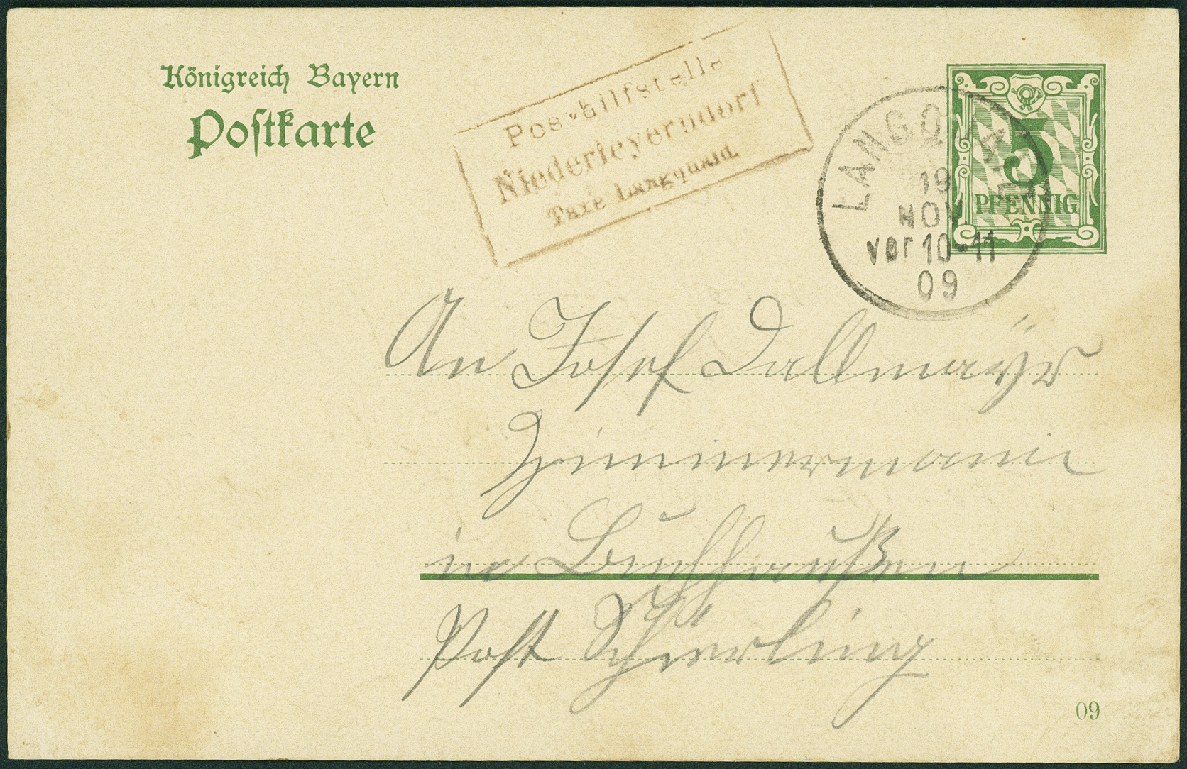 Lot 156 - BAYERN - POSTHILFSSTELLENSTEMPEL - Hettinger Auktion Auktion 54 Lot 156 - BAYERN - POSTHILFSSTELLENSTEMPEL - Hettinger Auktion Auktion 54