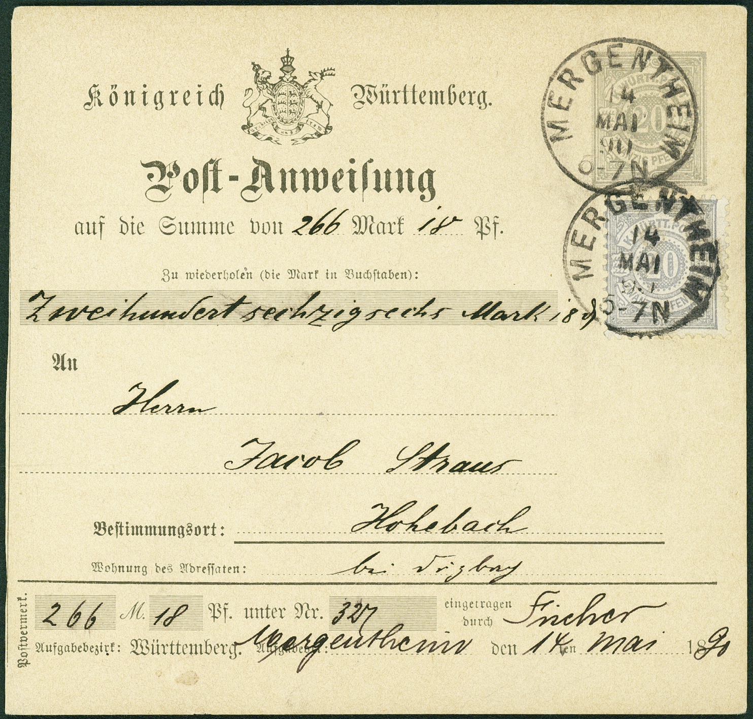 Lot 228 - Wurttemberg  -  Hettinger Auktion Auktion 54