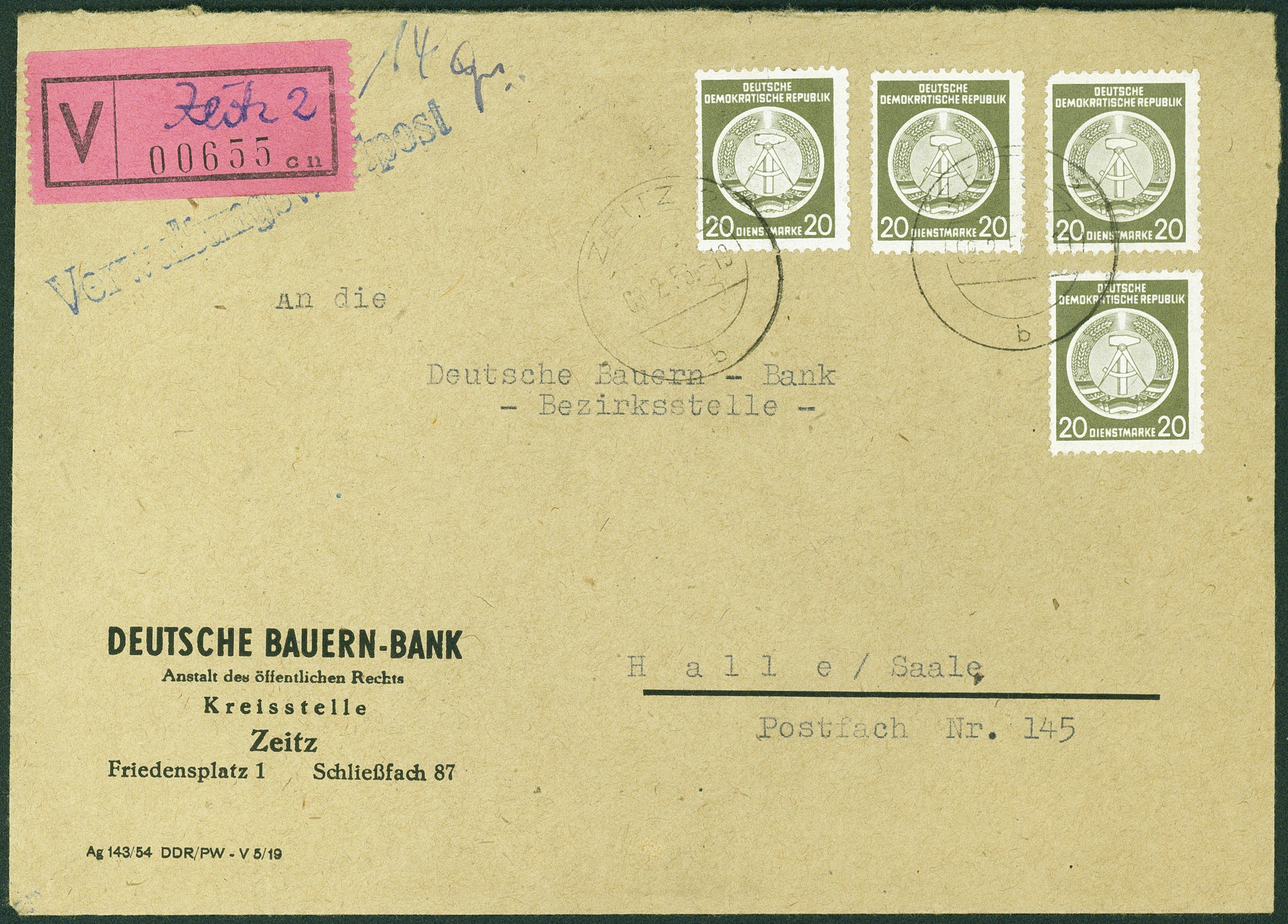 Lot 1484 - ddr - dienstmarken - Hettinger Auktion Auktion 54 Lot 1484 - ddr - dienstmarken - Hettinger Auktion Auktion 54