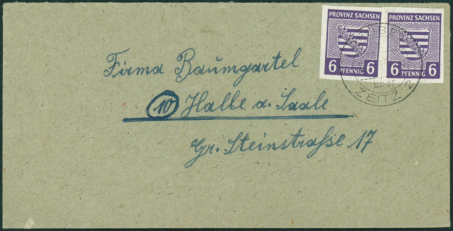 Lot 1011 - Provinz Sachsen  -  Hettinger Auktion Auktion 54