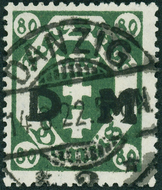 Lot 936 - danzig - dienstmarken - Hettinger Auktion Auktion 54 Lot 936 - danzig - dienstmarken - Hettinger Auktion Auktion 54