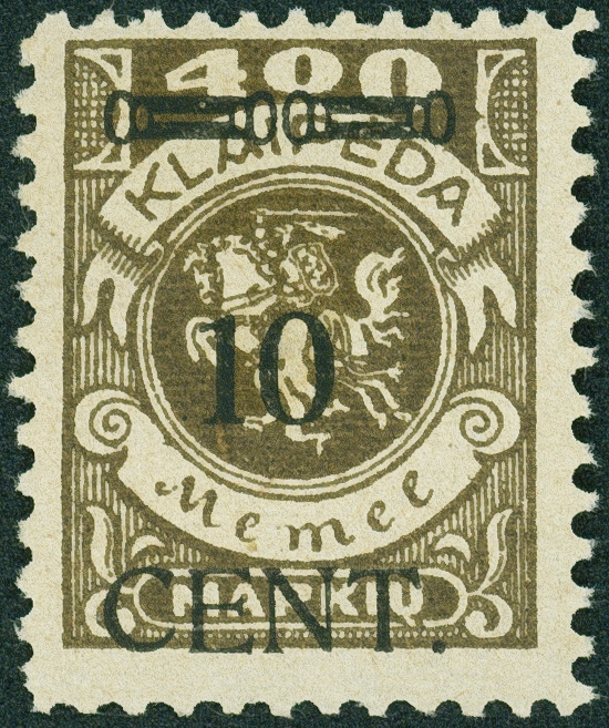 Lot 937 - memelgebiet - Hettinger Auktion Auktion 54 Lot 937 - memelgebiet - Hettinger Auktion Auktion 54
