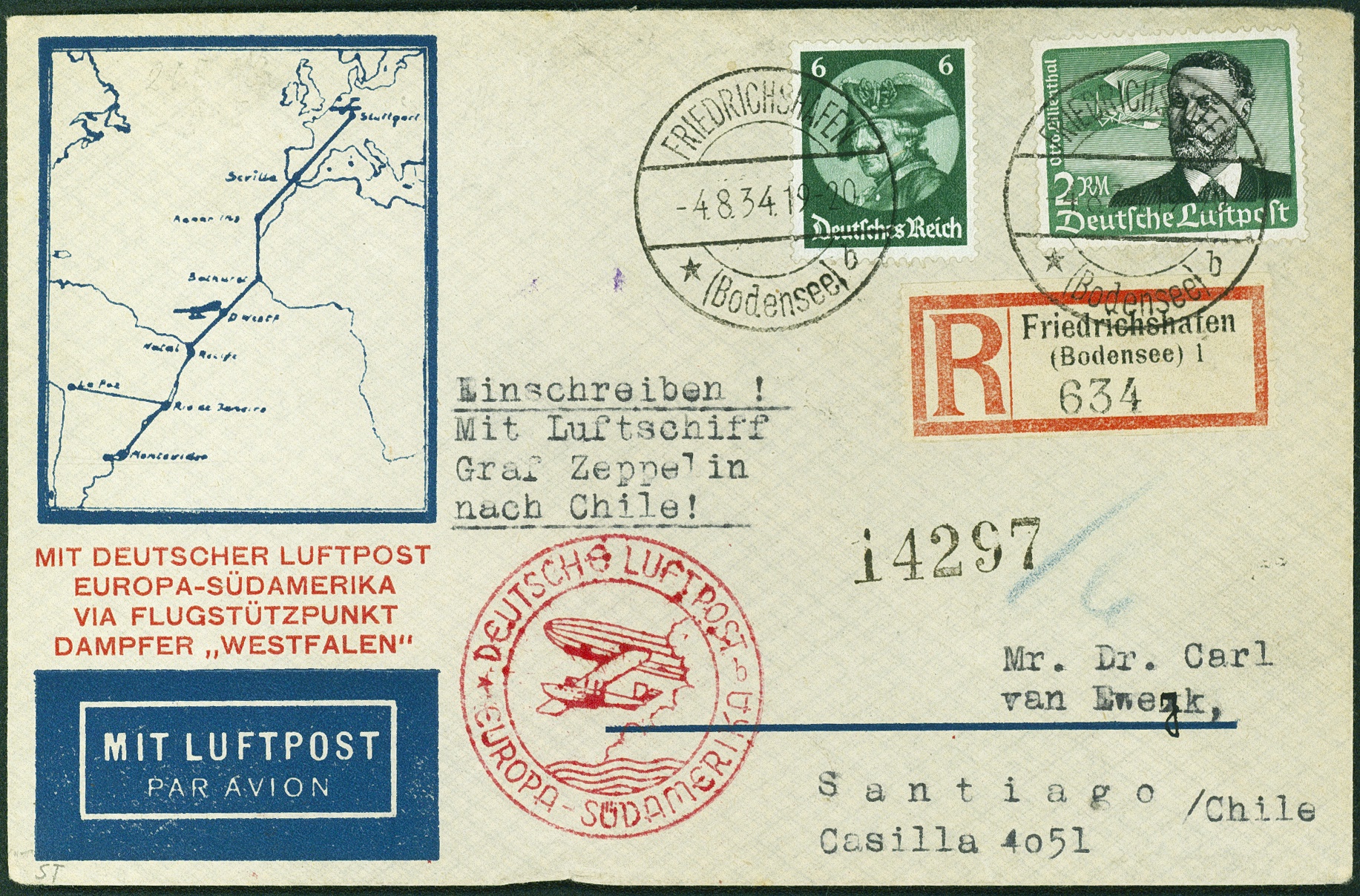 Lot 876 - zeppelinpost - Hettinger Auktion Auktion 54 Lot 876 - zeppelinpost - Hettinger Auktion Auktion 54