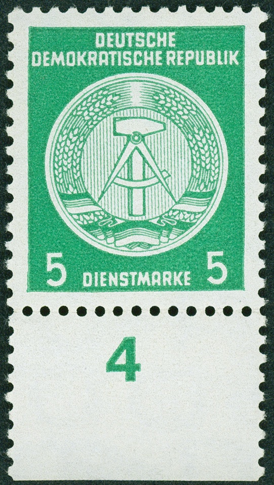 Lot 1514 - ddr - dienstmarken - Hettinger Auktion Auktion 54 Lot 1514 - ddr - dienstmarken - Hettinger Auktion Auktion 54