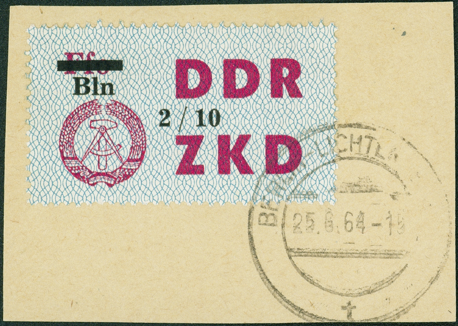 Lot 1576 - DDR - DIENST LAUFKONTROLLZETTEL - Hettinger Auktion Auktion 54 Lot 1576 - DDR - DIENST LAUFKONTROLLZETTEL - Hettinger Auktion Auktion 54